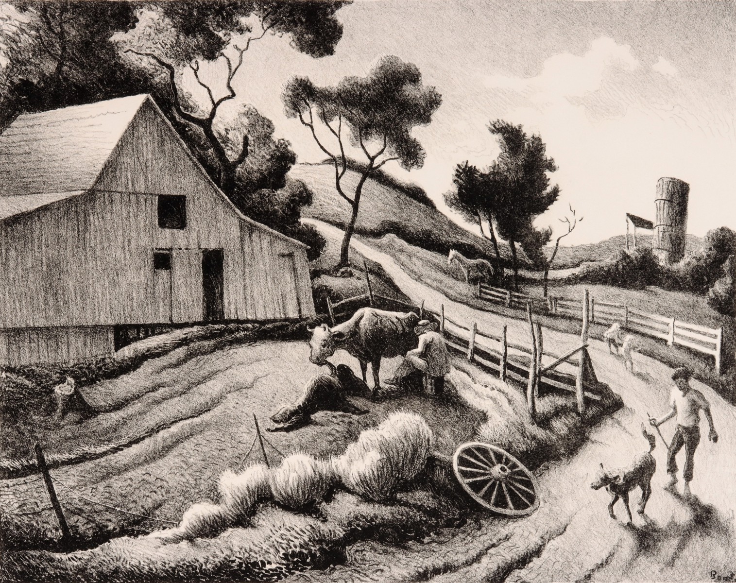 THOMAS HART BENTON (1889-1975)