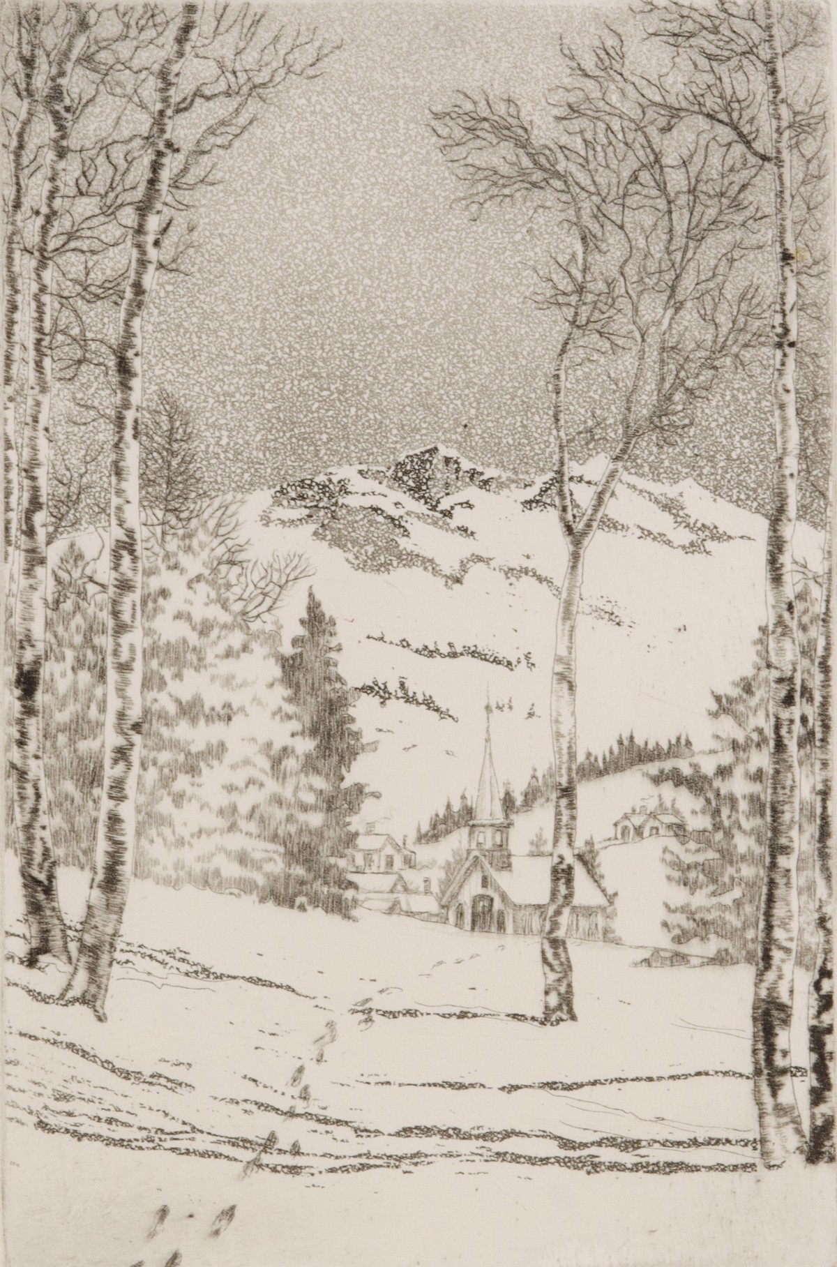 LYMAN BYXBE (1886-1980) PENCIL