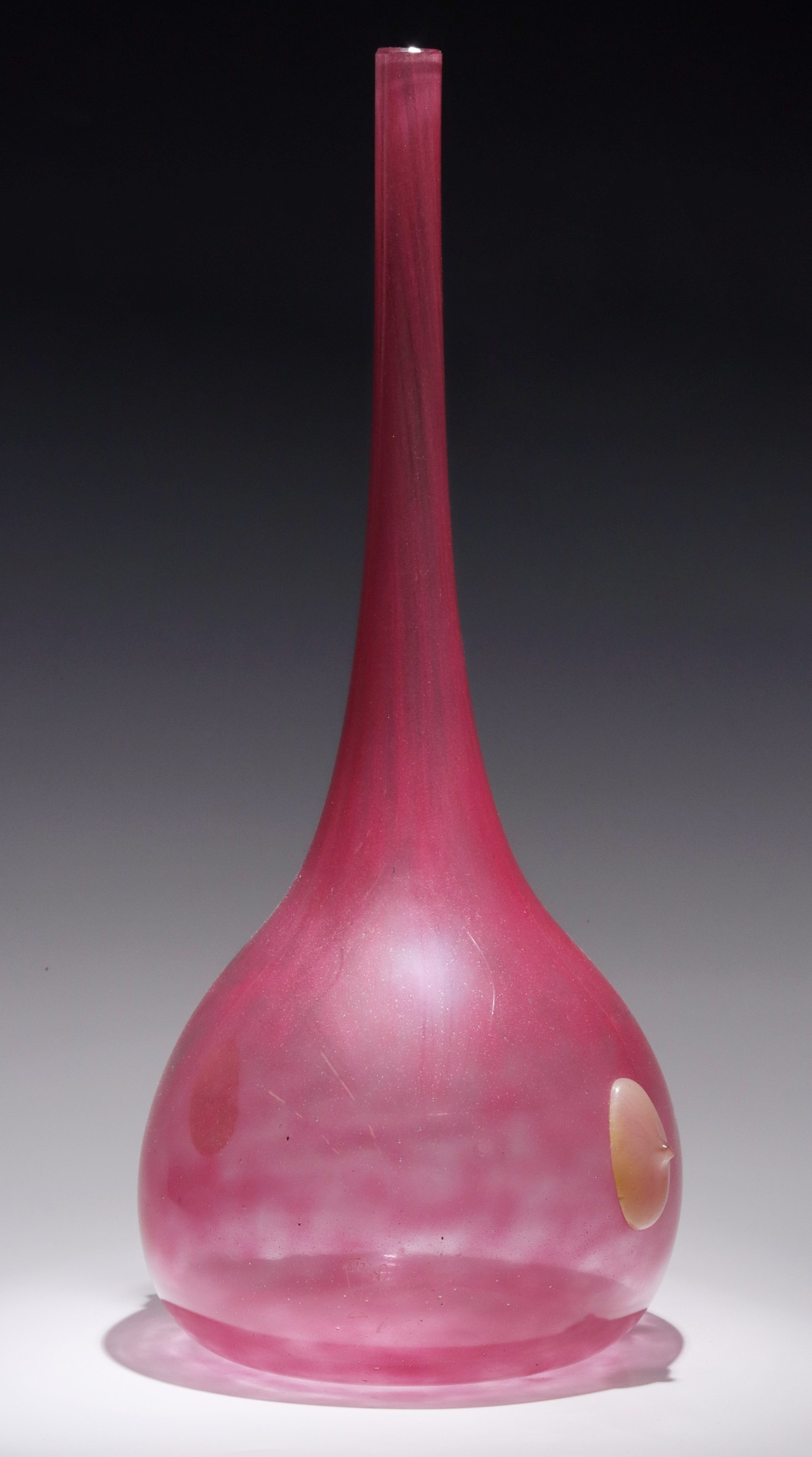 A FRENCH ART GLASS VASE WITH PRUNTS 352b28