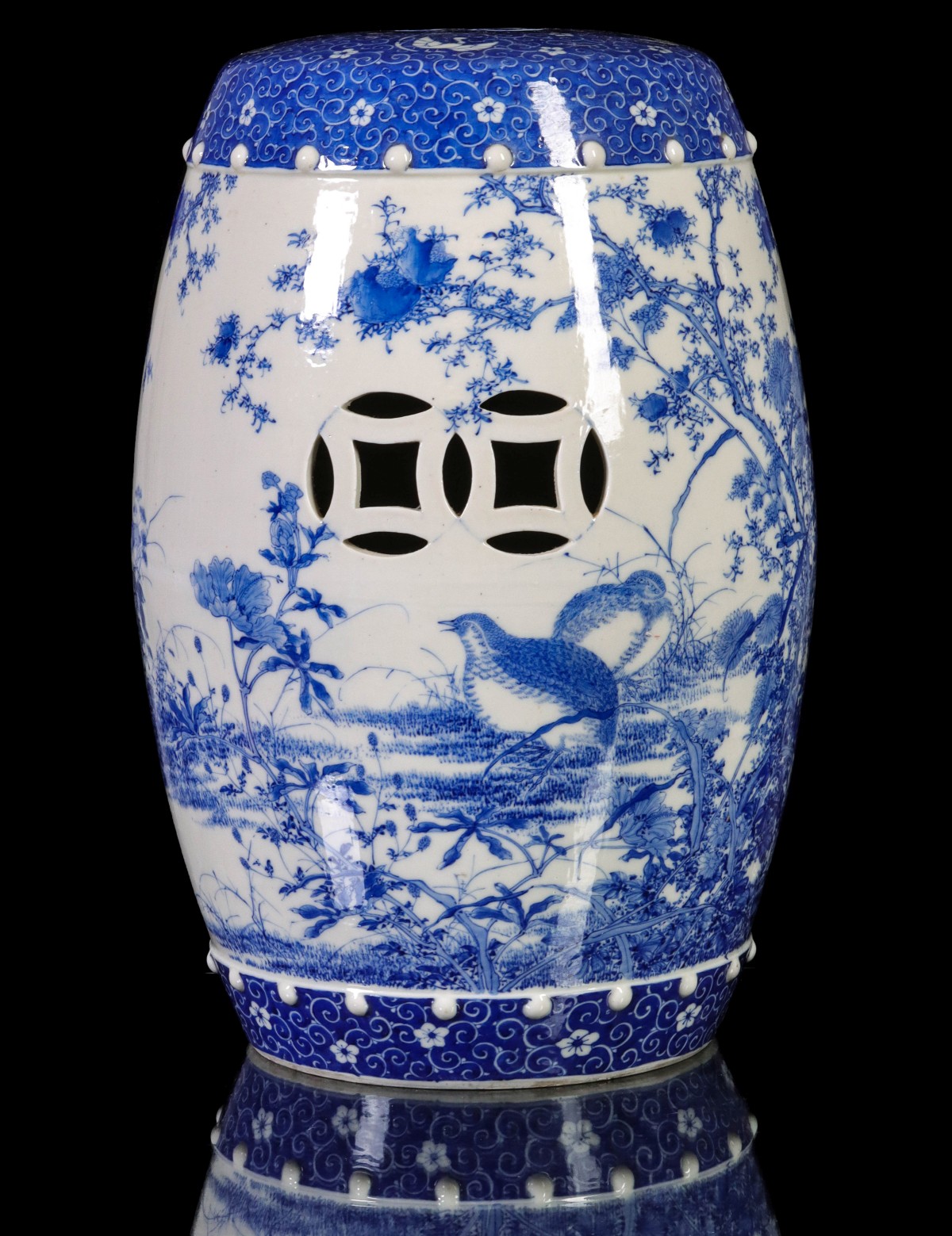 ANTIQUE CHINESE BLUE AND WHITE 352b3e