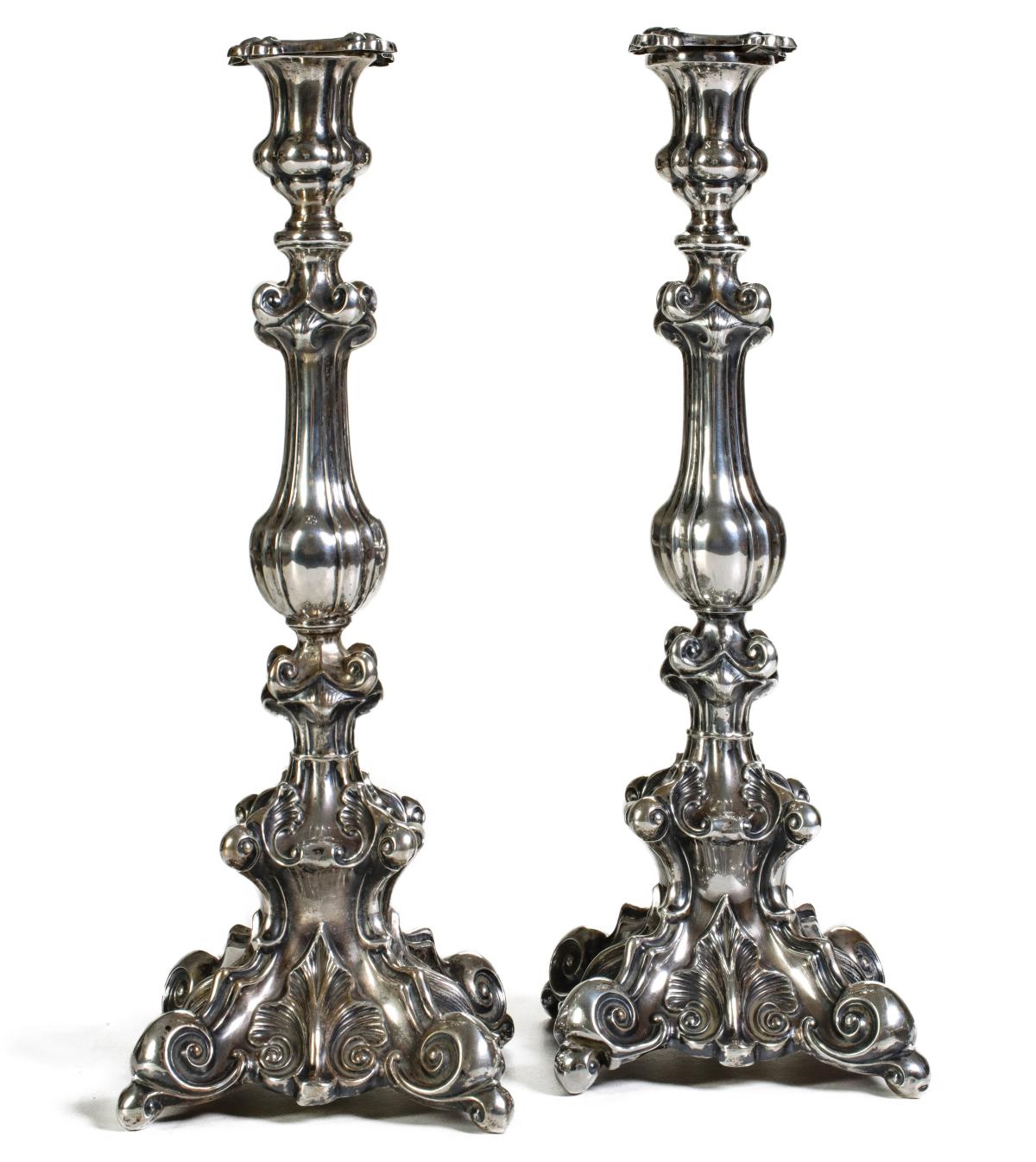 A PAIR 19TH CENTURY CONTINENTAL