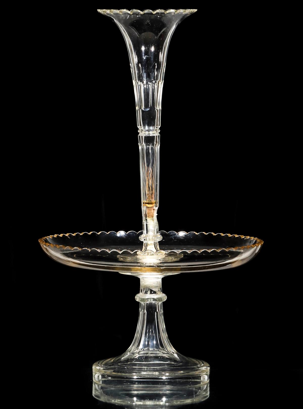 A LARGE CRYSTAL CENTERPIECE EPERGNE 352b59