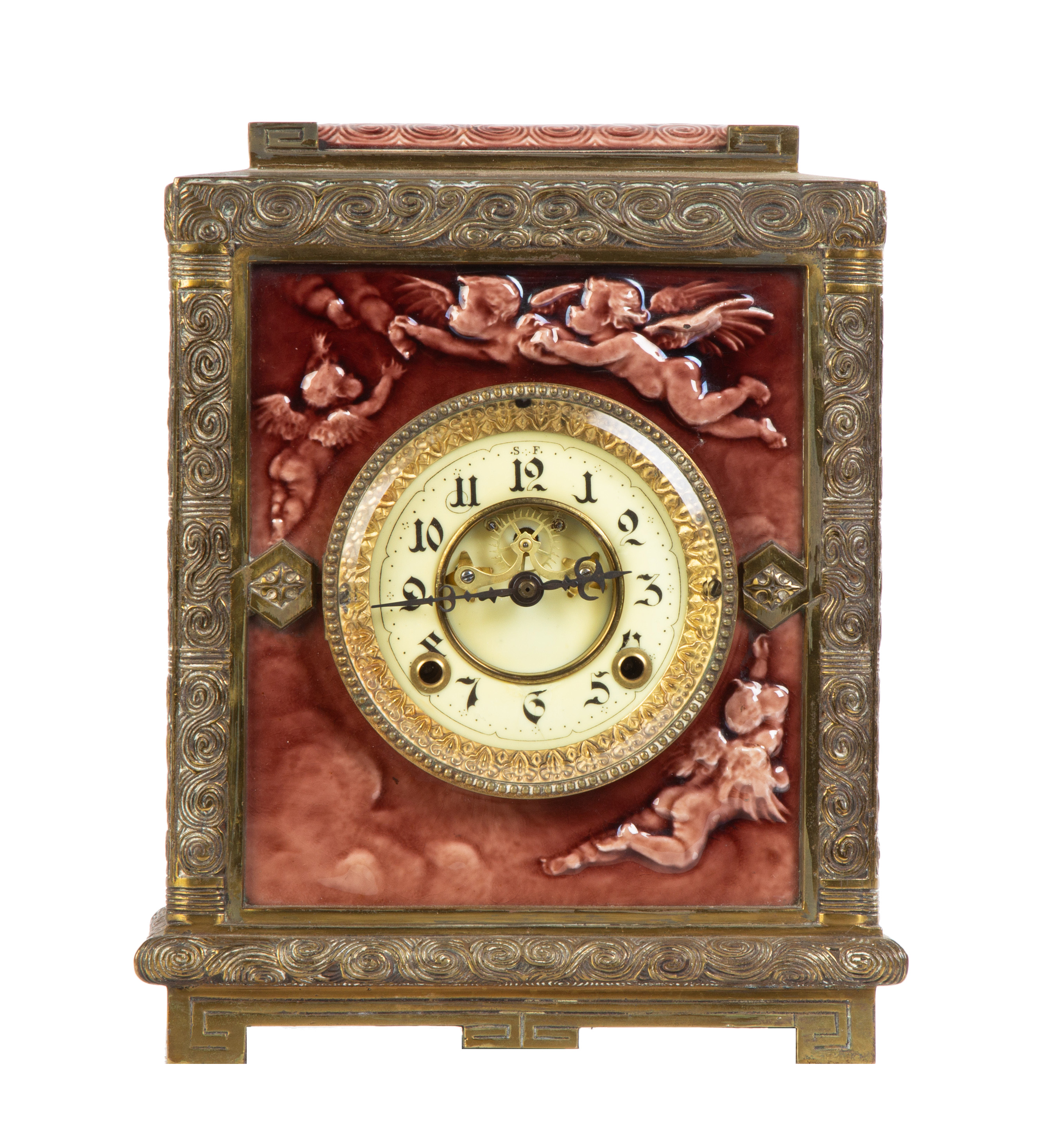 NEW HAVEN ALBATROSS MANTEL CLOCK