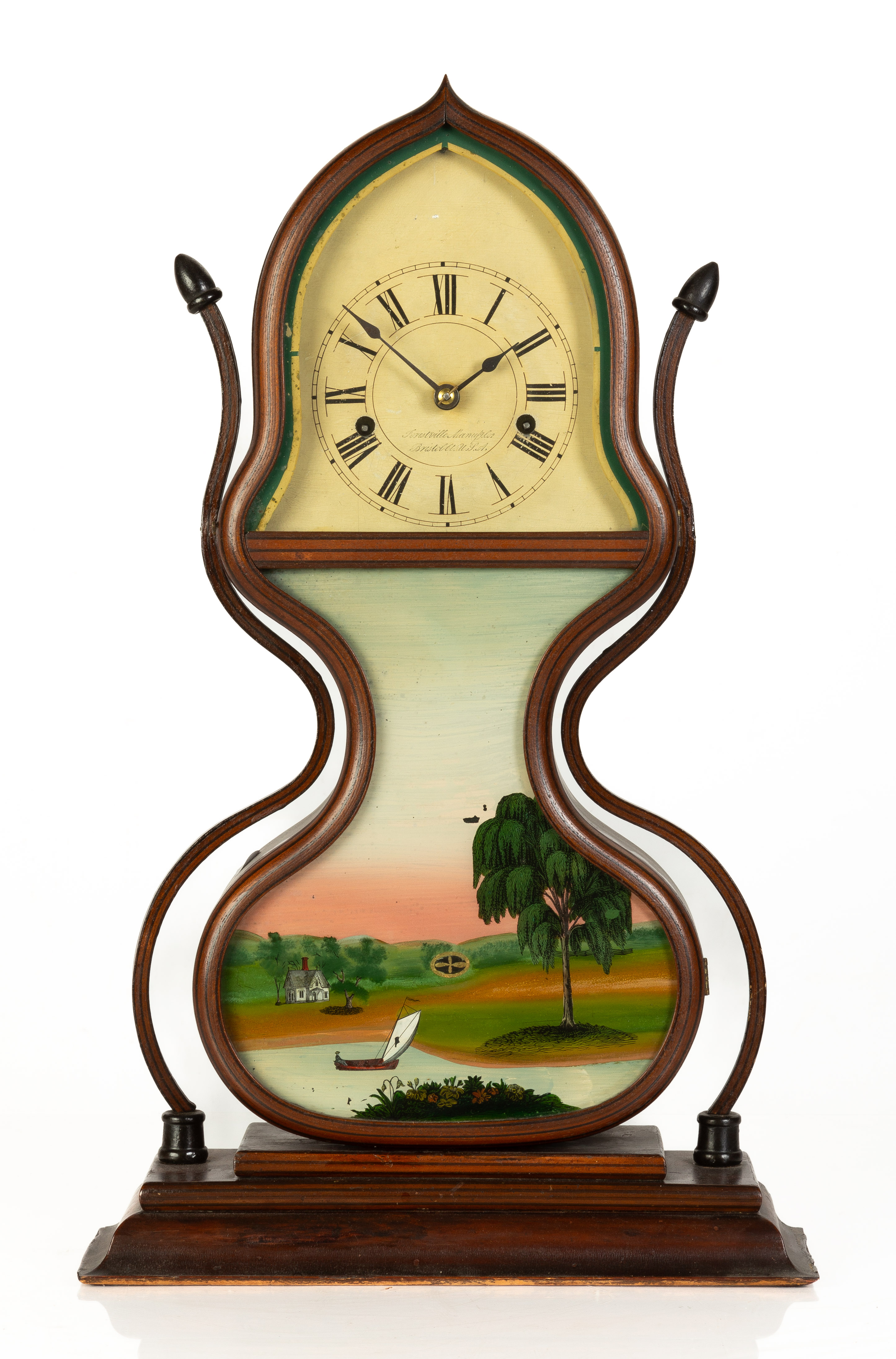 J C BROWN ACORN CLOCK J C Brown 352c29