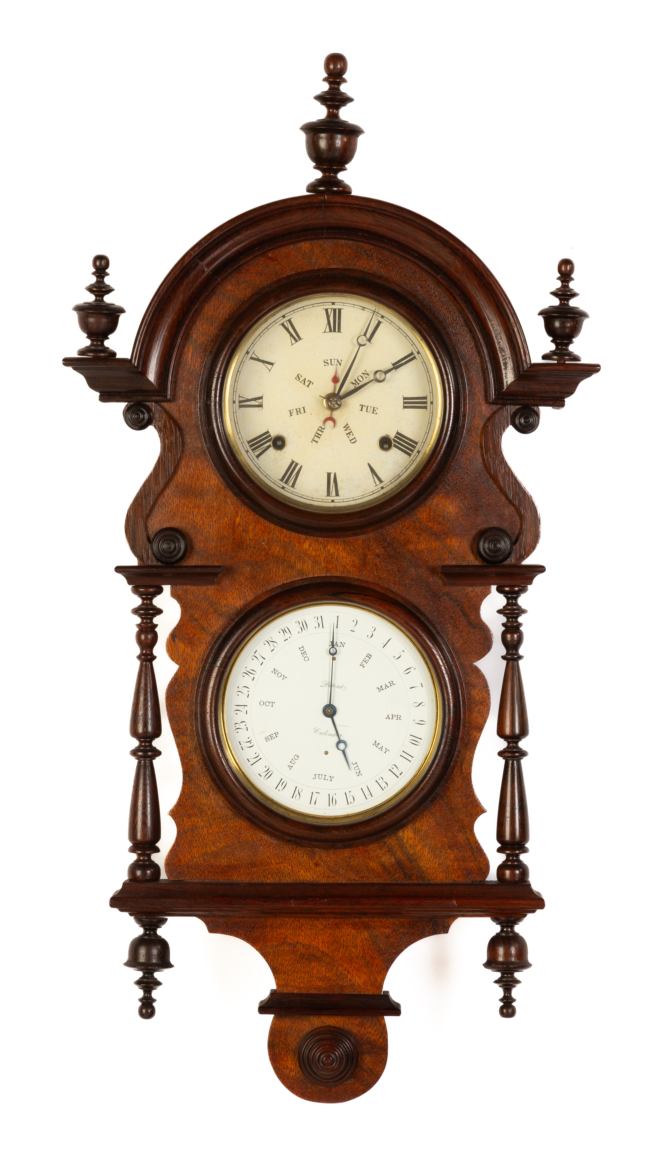 L.F. AND W.W. CARTER "WAGNER" CLOCK