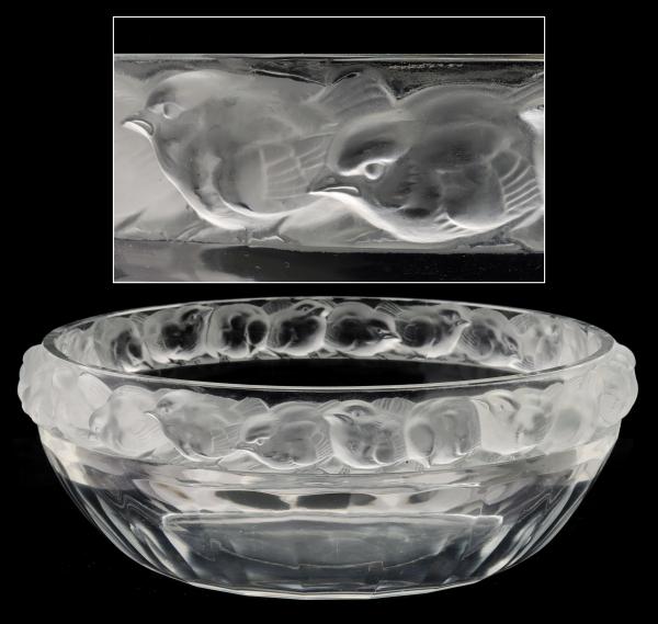 A FRENCH CRYSTAL ART GLASS BASIN 352ca5