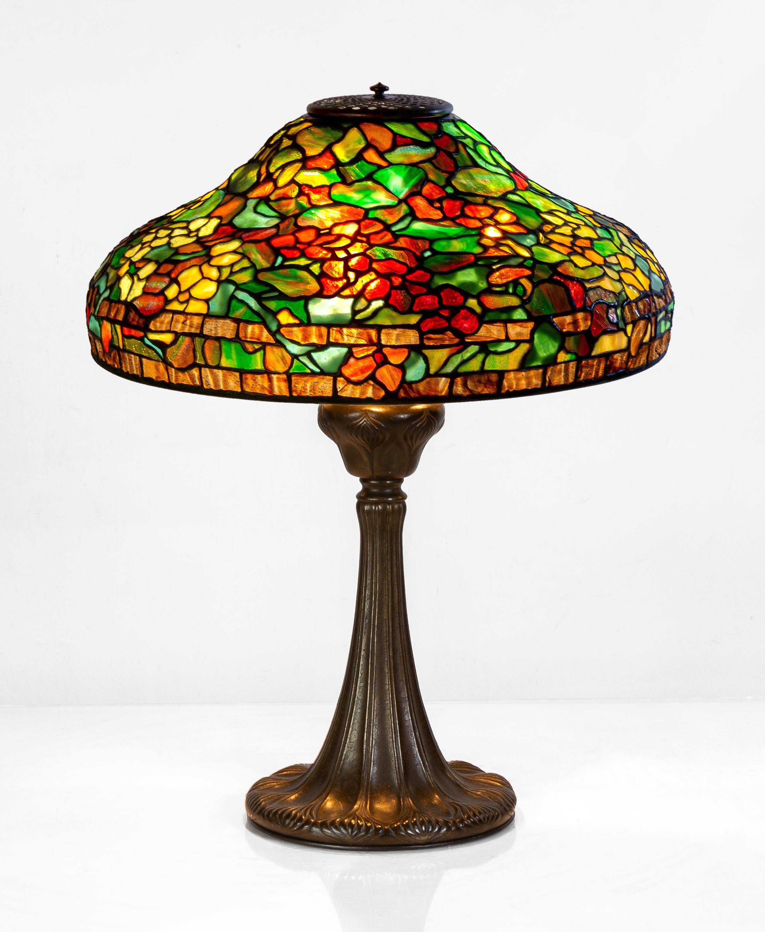 TIFFANY STUDIOS NASTURTIUM TABLE 352d61