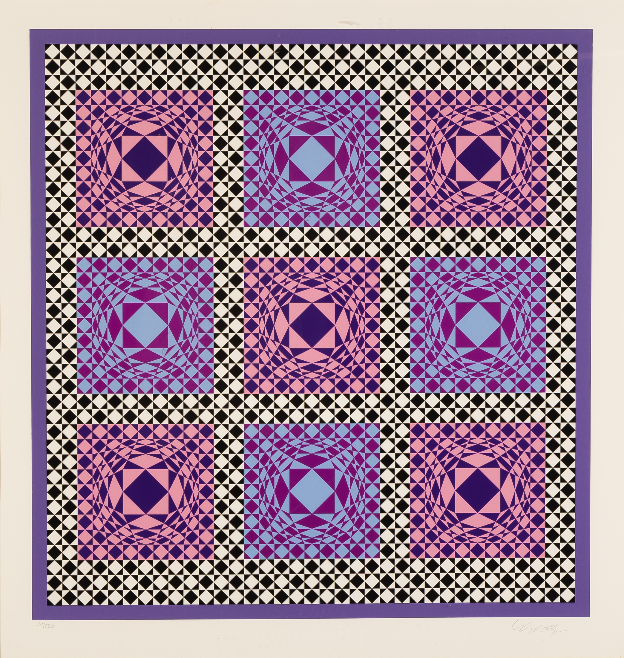 VICTOR VASARELY (FRENCH/HUNGARIAN,