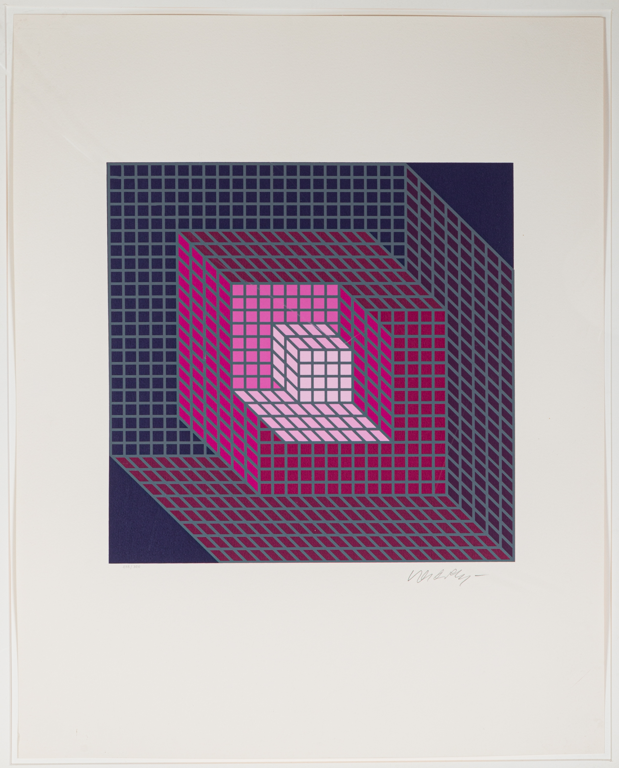 VICTOR VASARELY (FRENCH/HUNGARIAN,