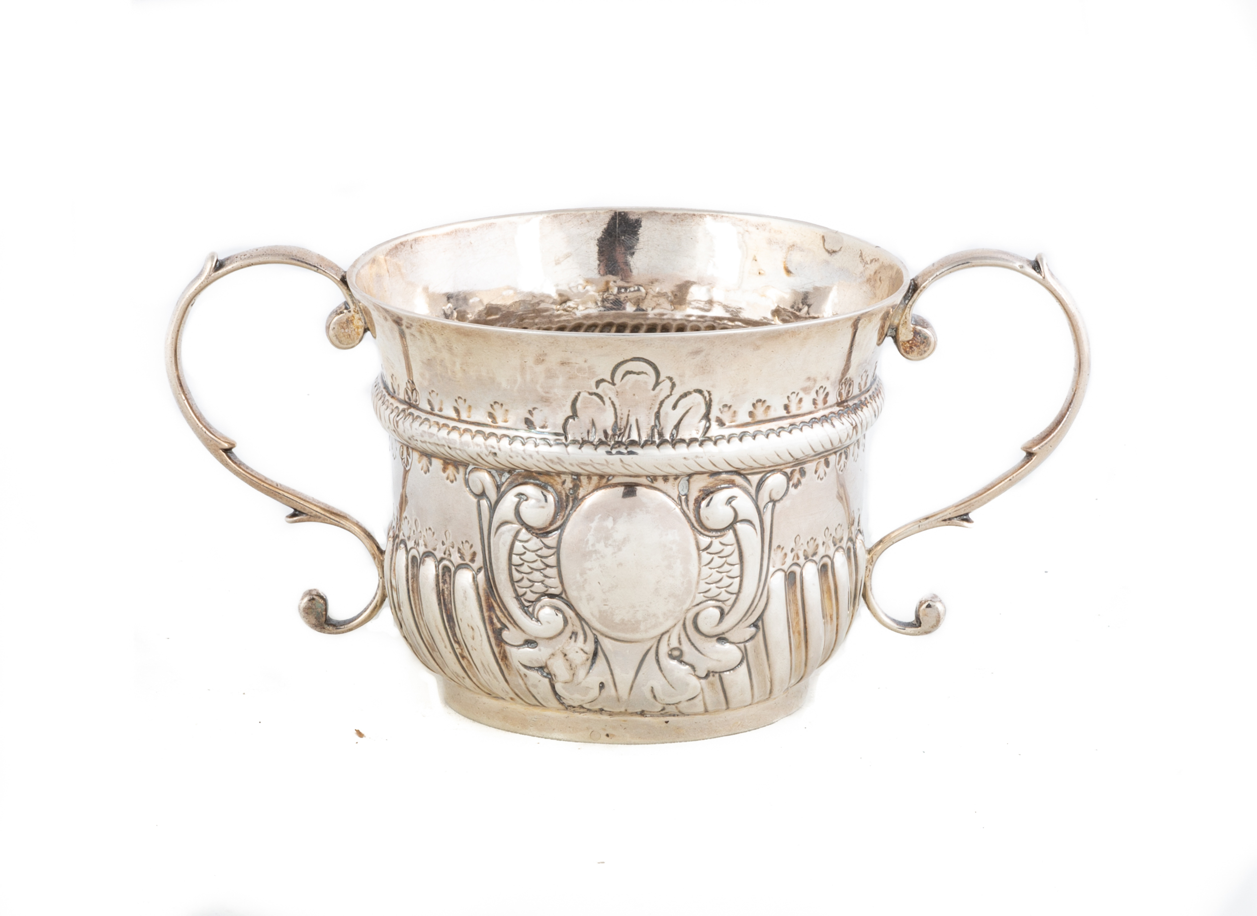 ENGLISH STERLING SILVER CAUDLE