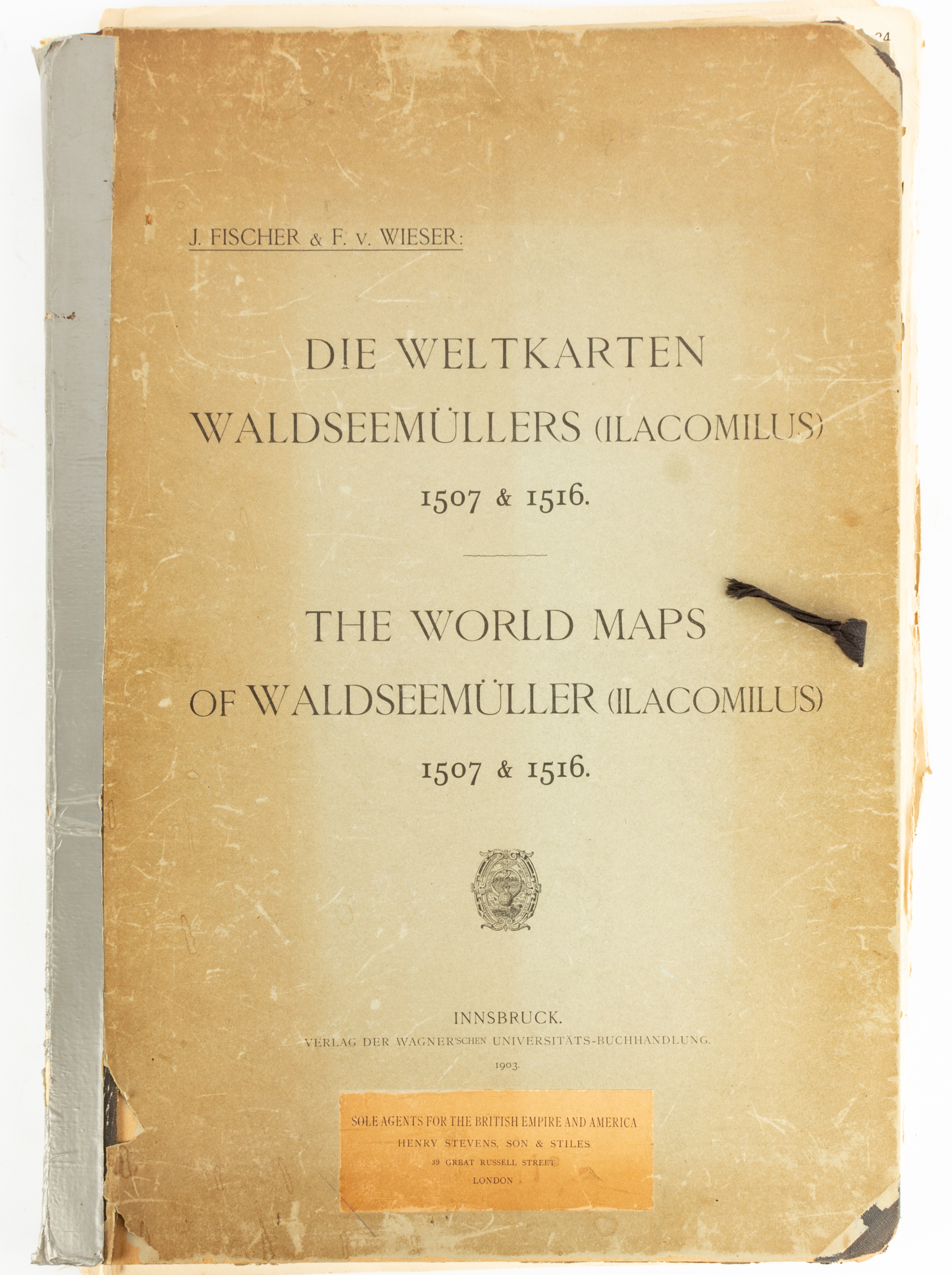 WALDSEEM LLER S WORLD MAPS OF 352ffa
