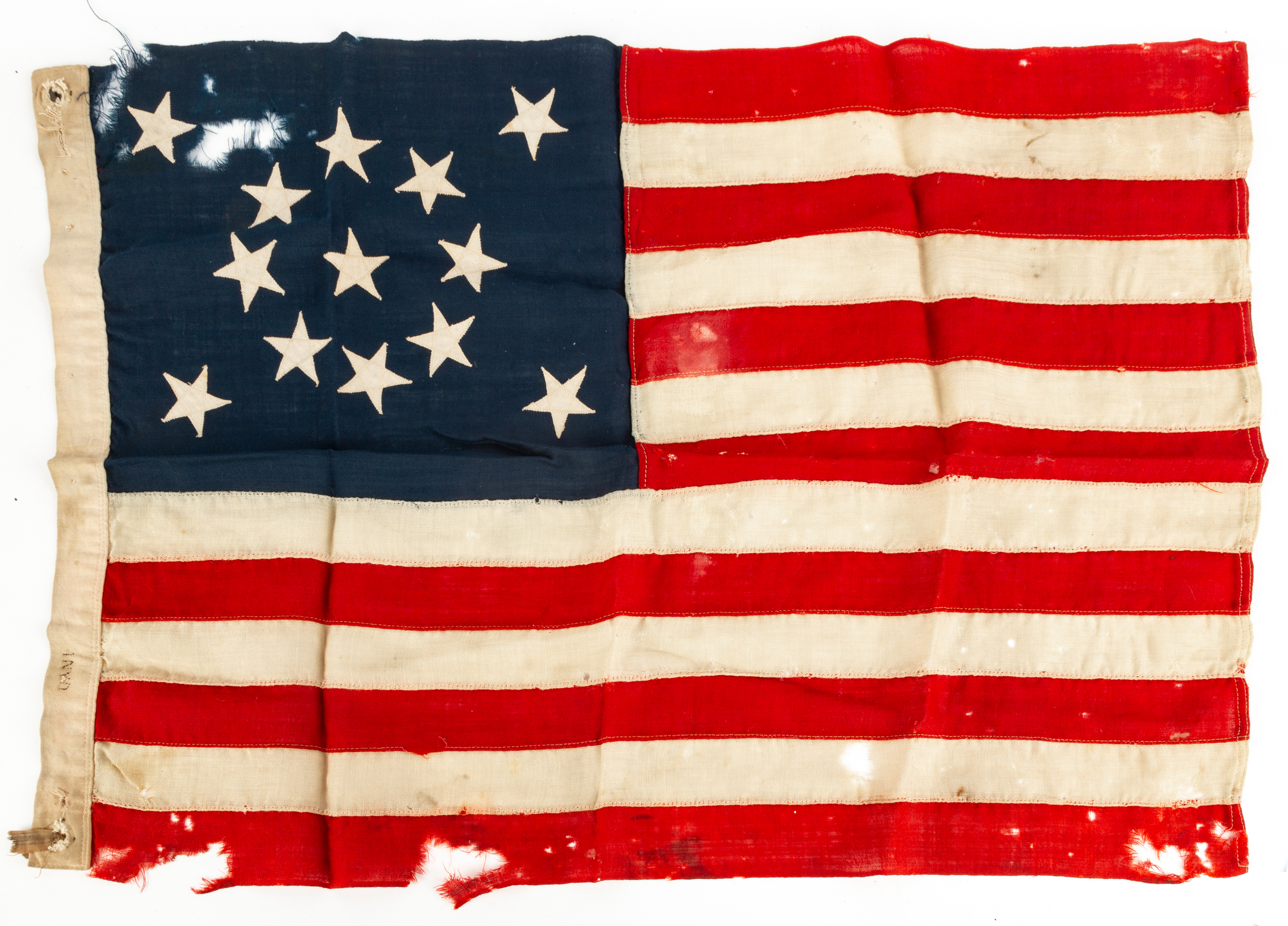 13 STAR AMERICAN FLAG Wreath pattern 35305f