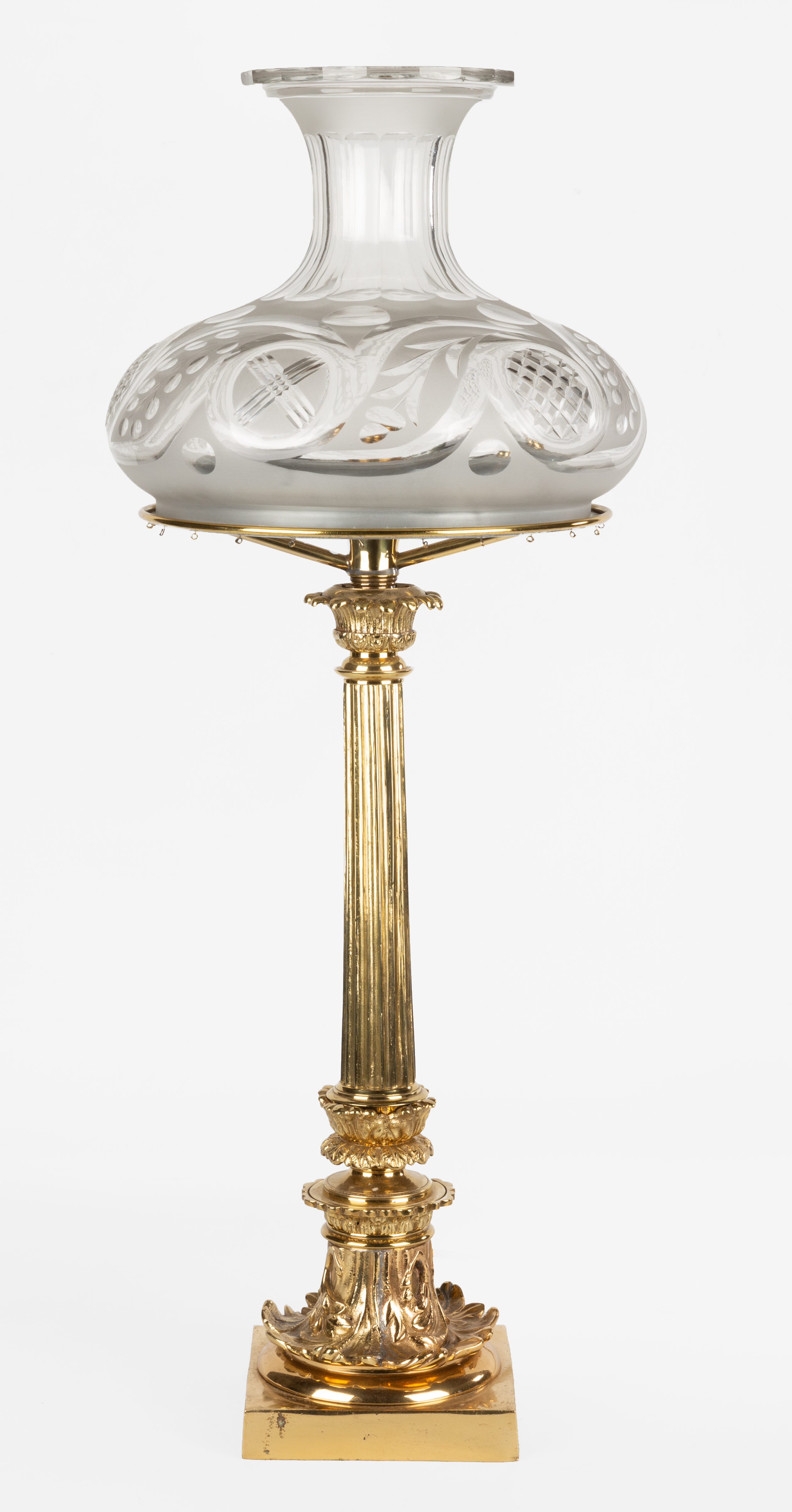 SINUMBRA LAMP 19th century Fluted 3530ef