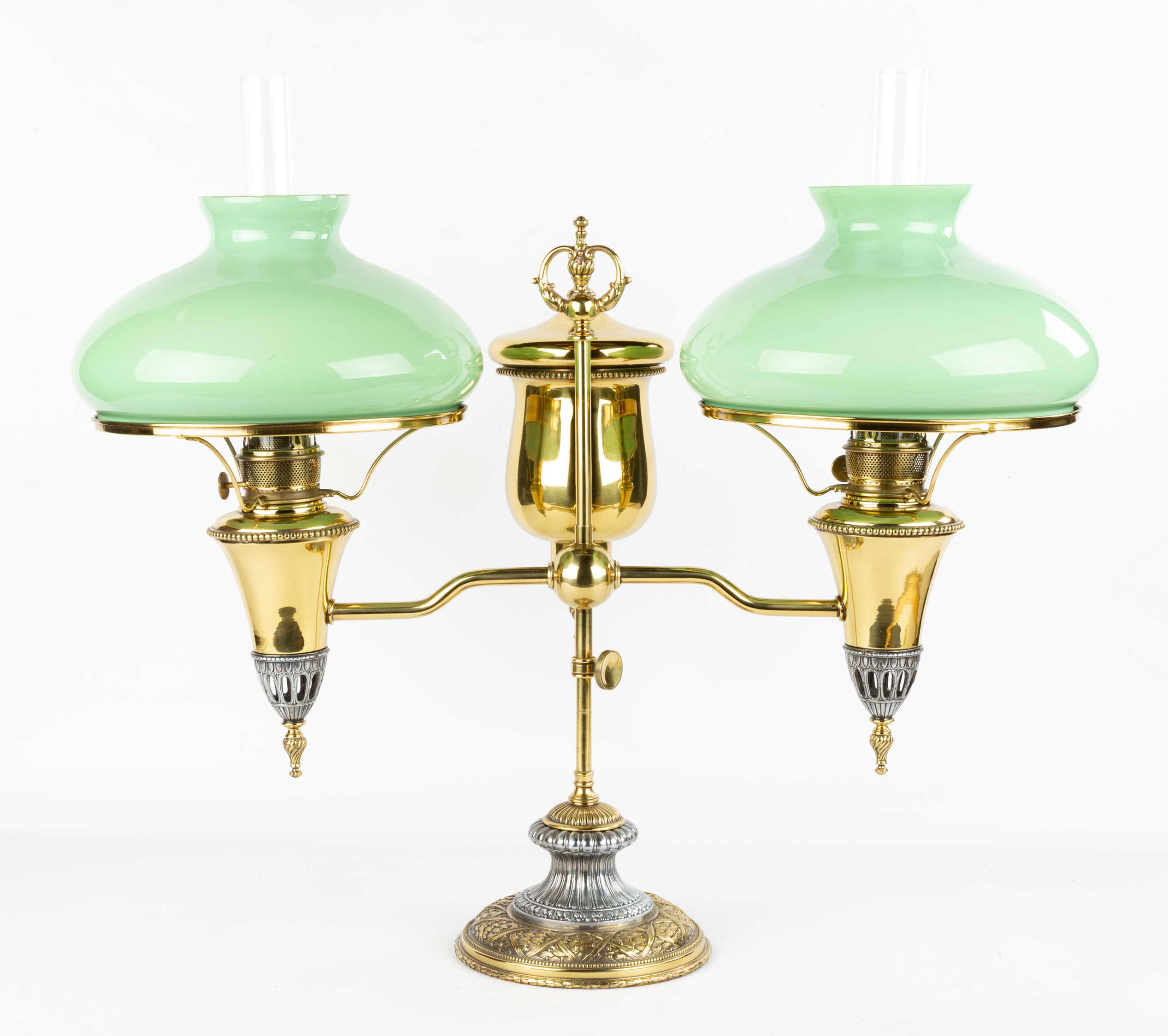 DOUBLE MILLER & CO. STUDENT LAMP Conn.