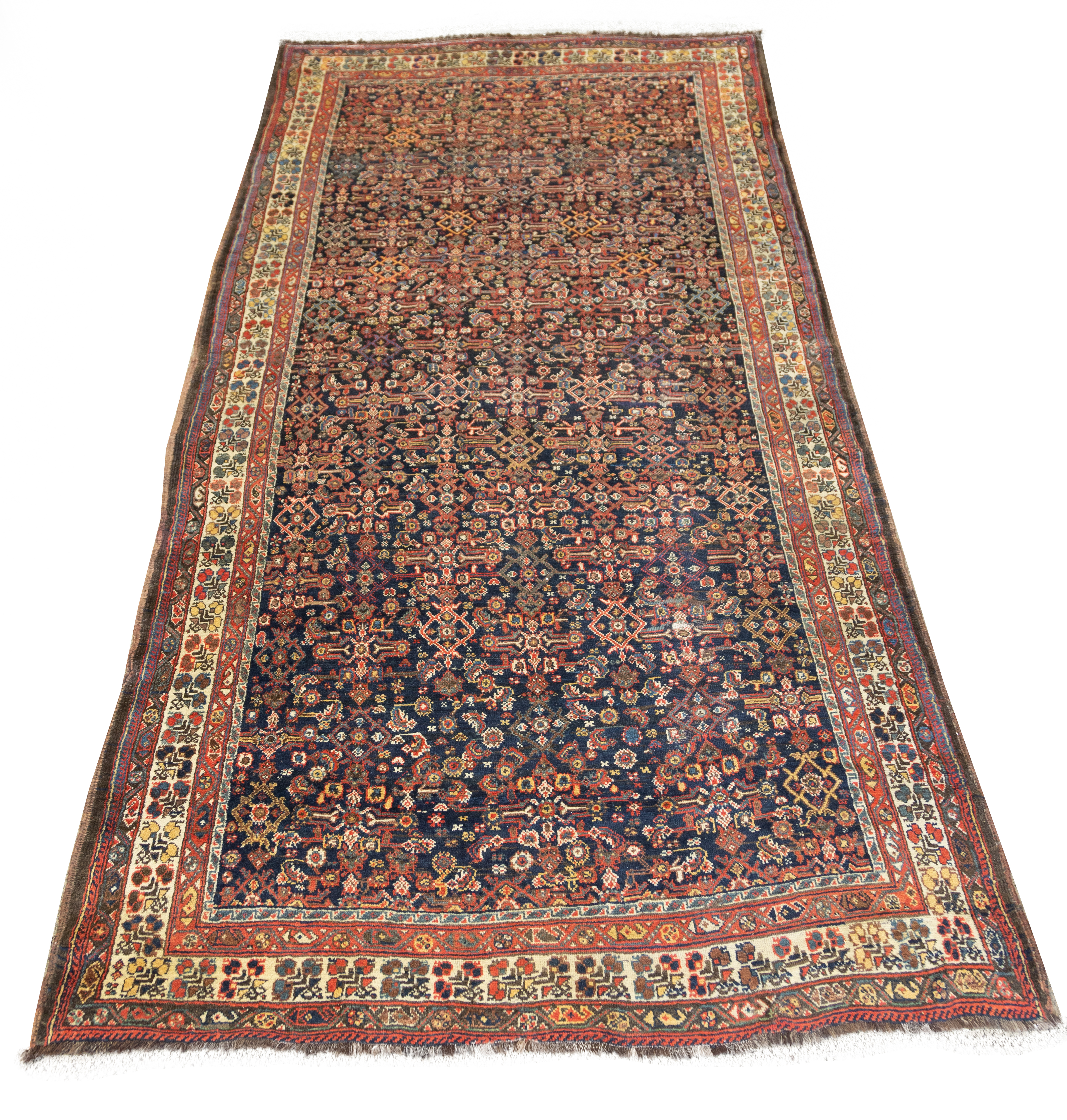 KURDISH ASFAR ORIENTAL RUG Early 3530fc