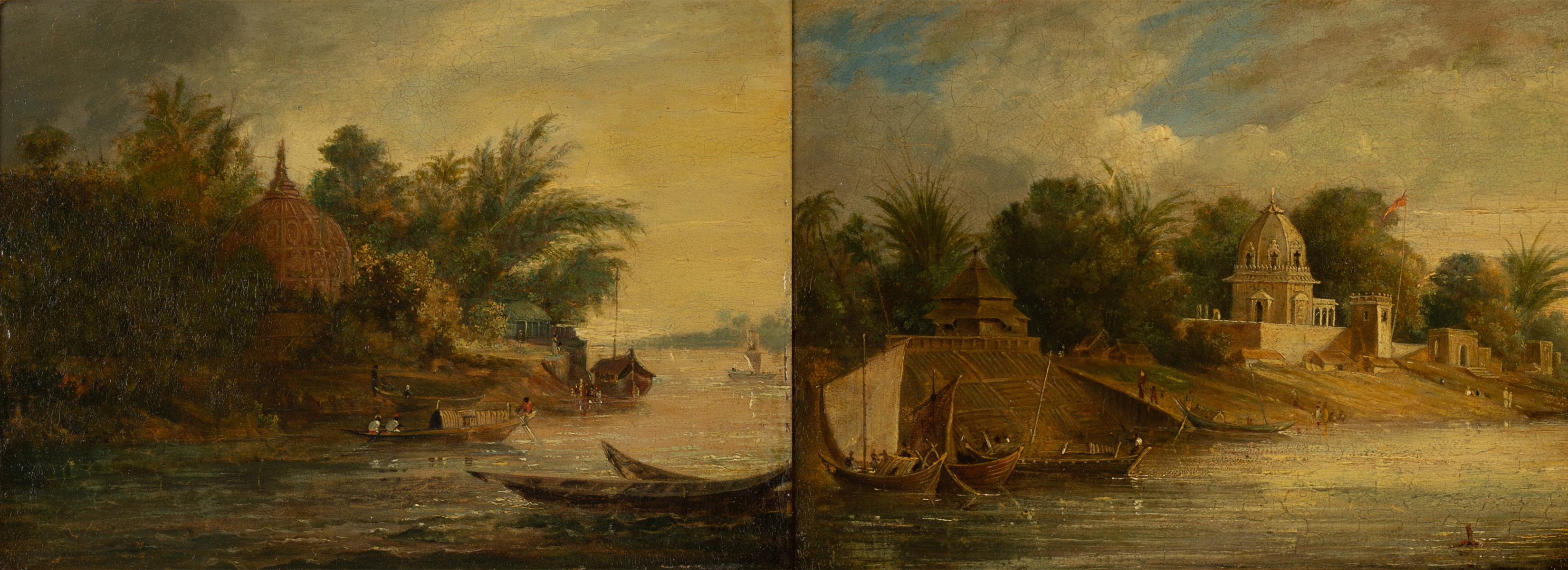 PAIR OF 19TH CENTURY ENGLISH LANDSCAPE