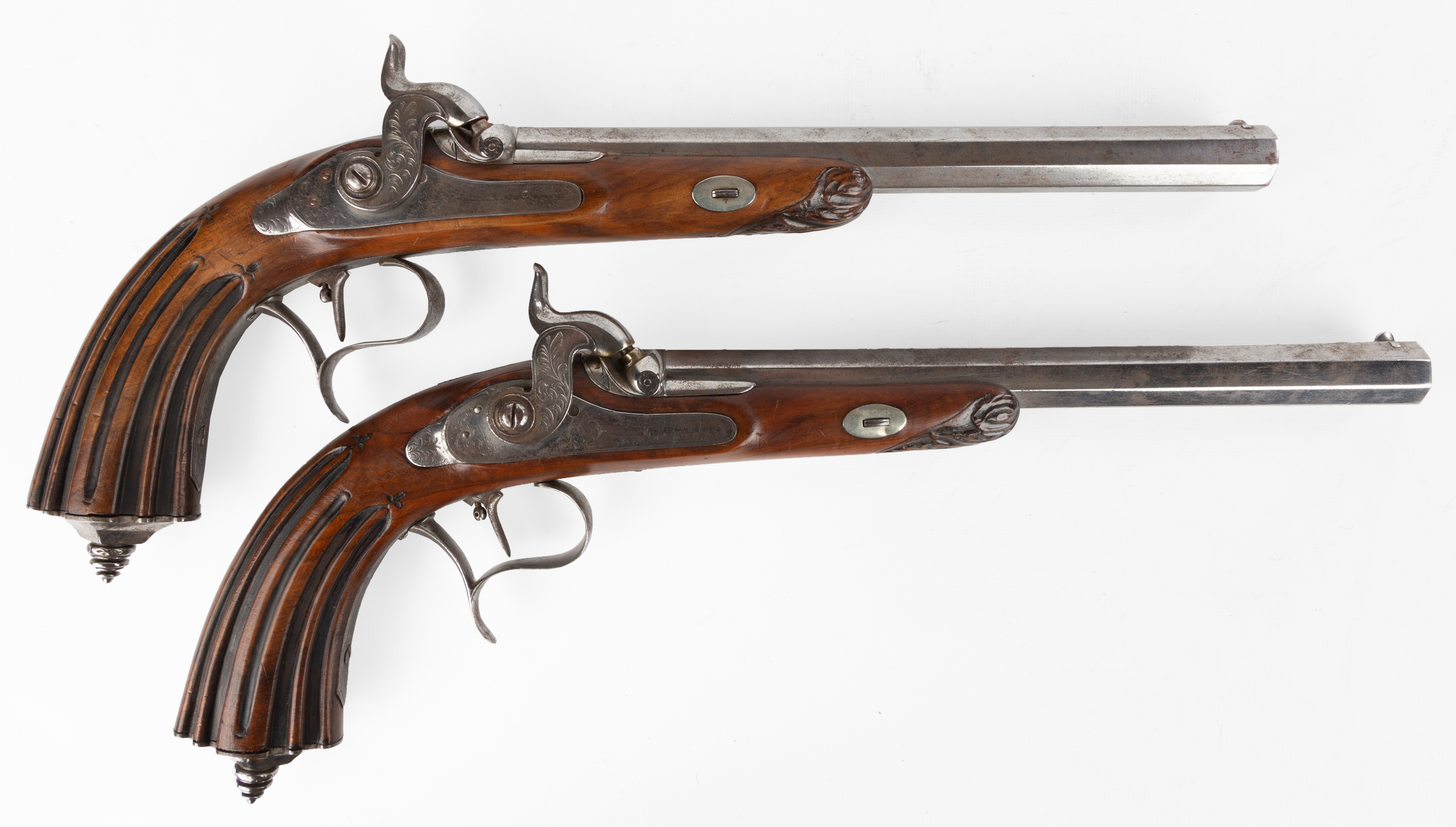 GERMAN DUELING PISTOLS 19th century.