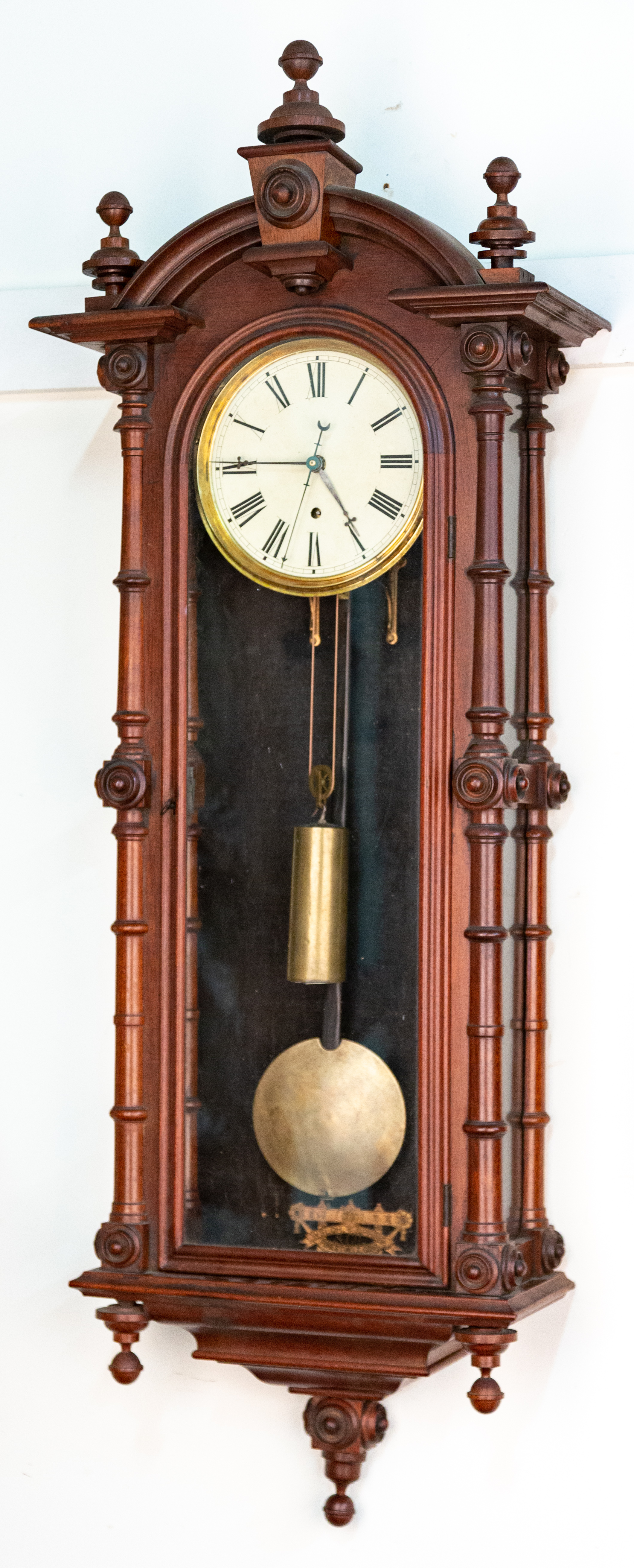 RARE WELCH PATTI WALL CLOCK circa 1900.