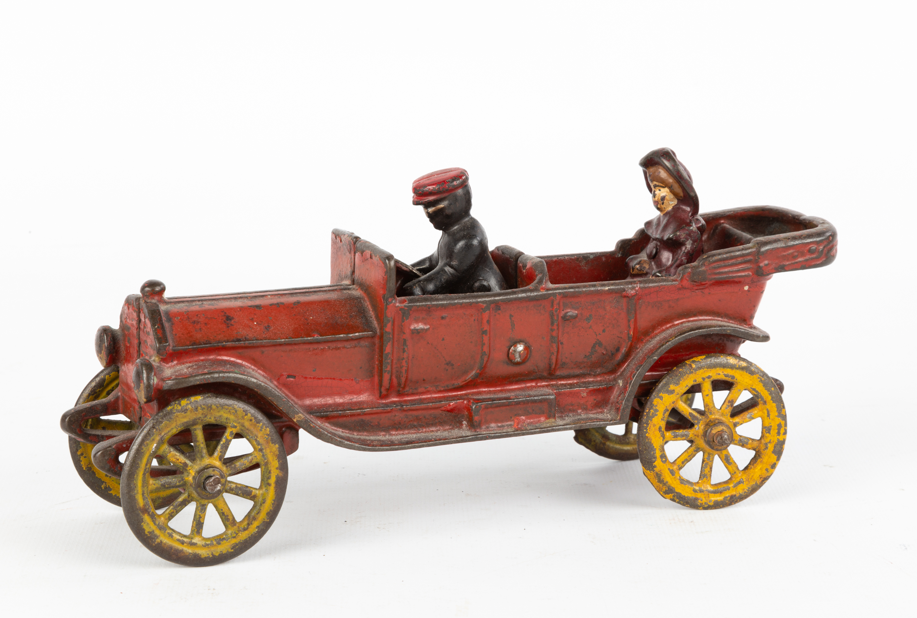 CAST IRON TOURING CAR Early 20th century.