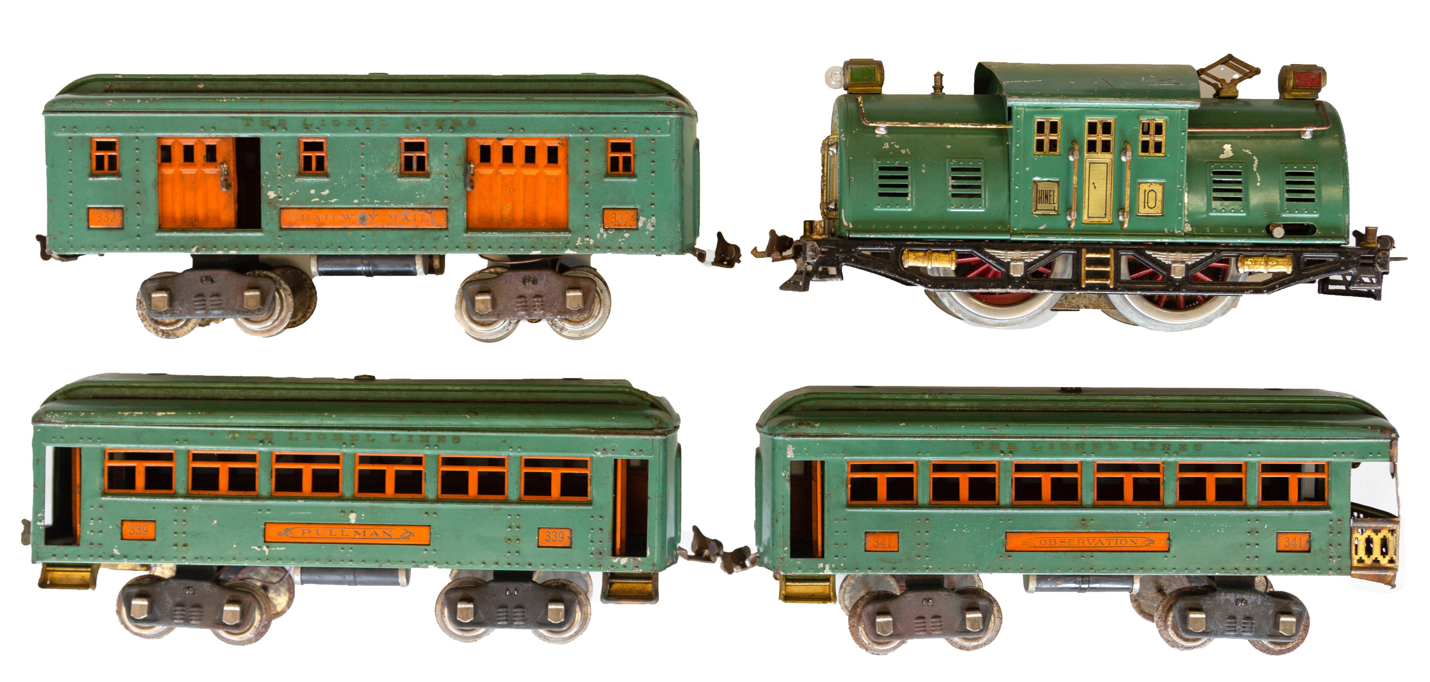 LIONEL STANDARD GAUGE NO. 10 TRAIN SET