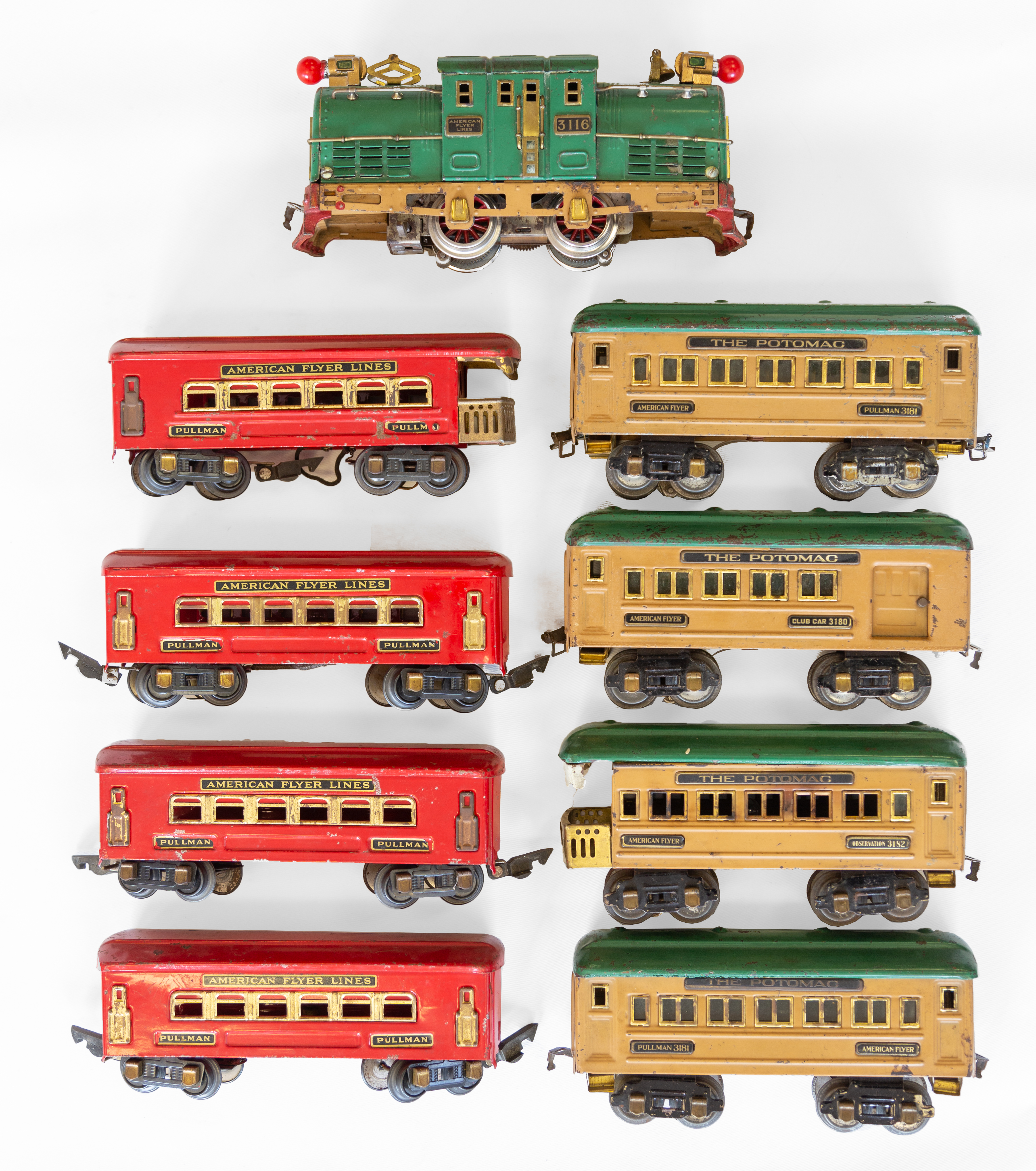 AMERICAN FLYER TRAIN SET American 3532fc