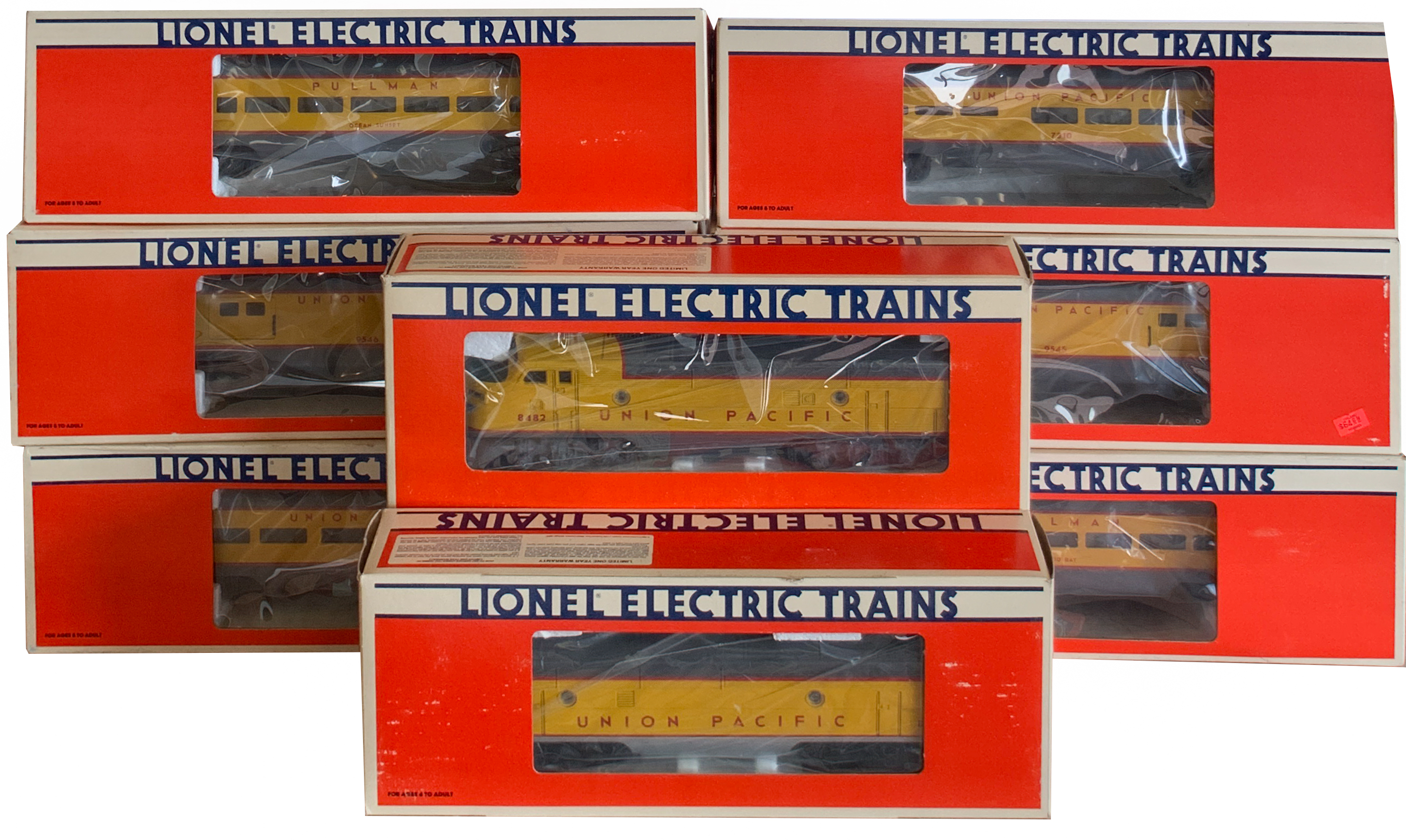 LIONEL UNION PACIFIC TRAINS In 353307