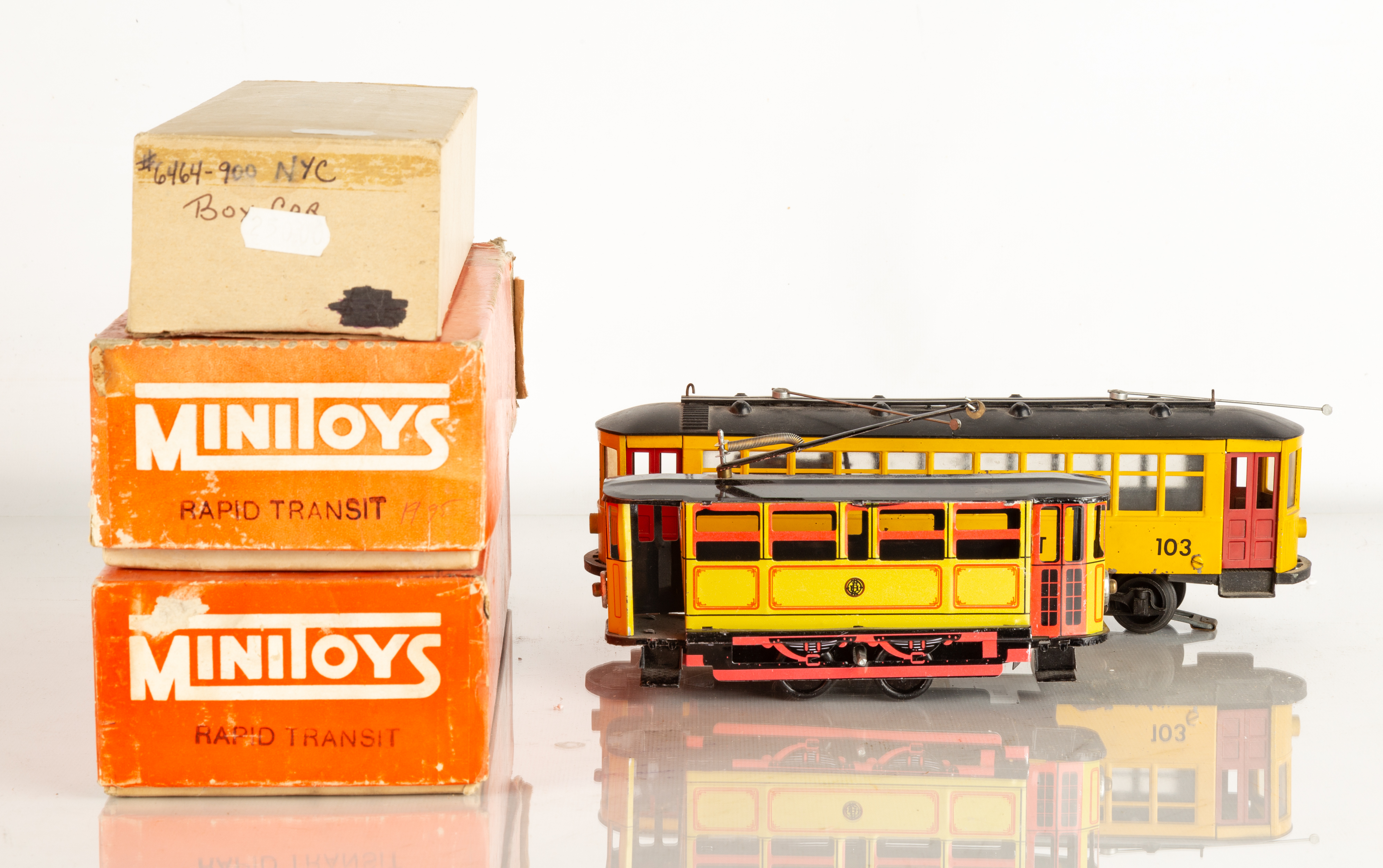 MINITOYS RAPID TRANSIT - O GAUGE Boxes