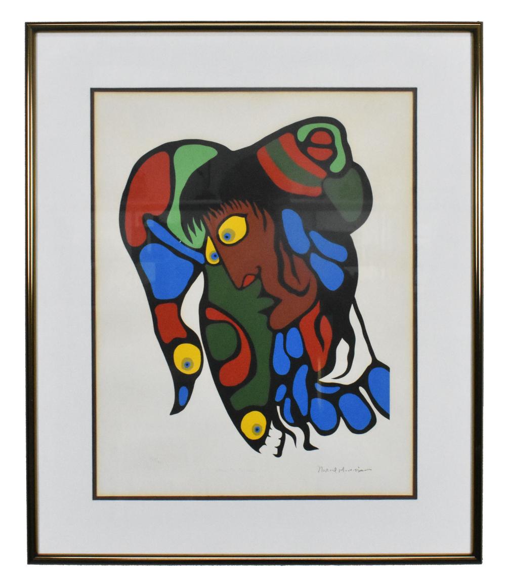 NORVAL MORRISSEAU CANADIAN 1932 2007  35340e