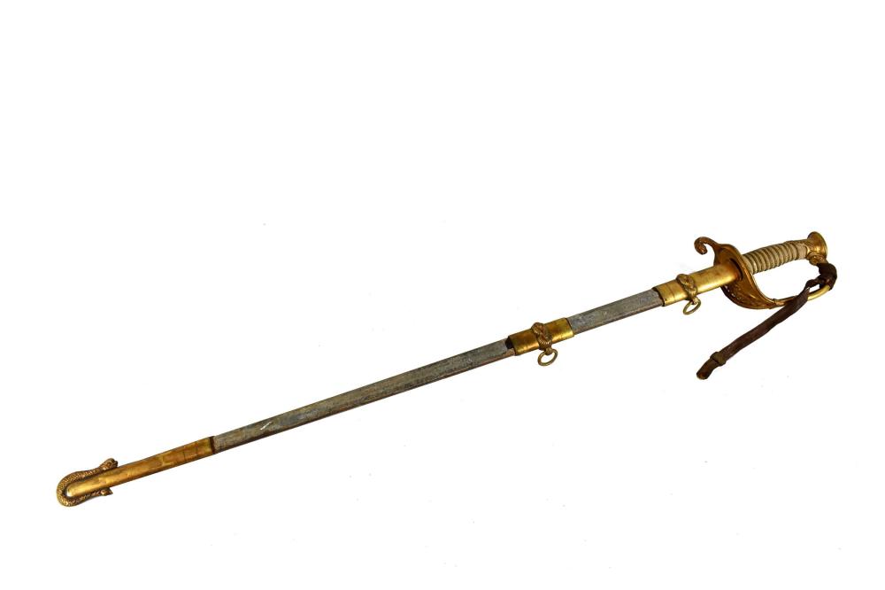 NAVAL OFFICERS SWORD, LATE 19TH