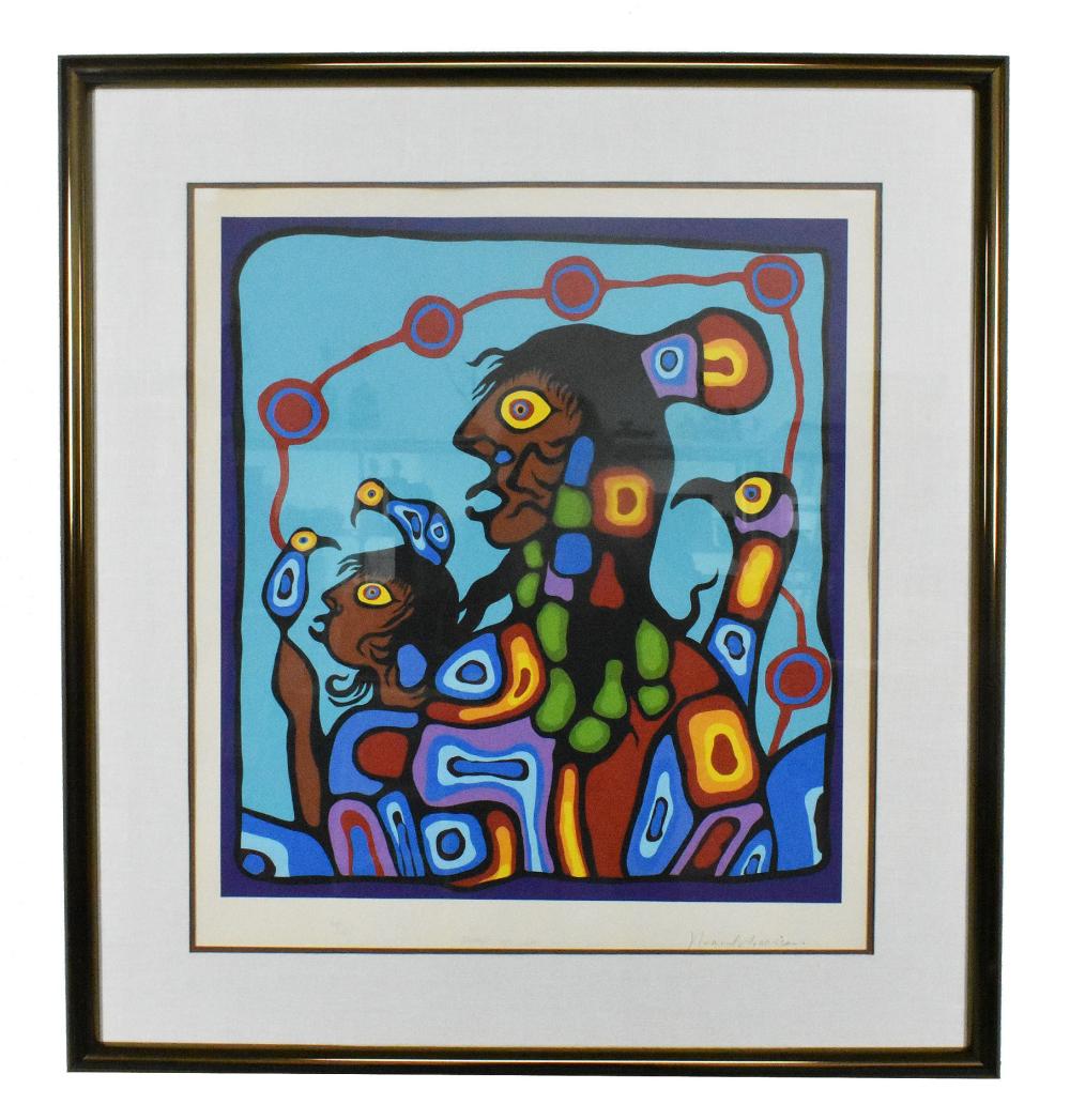 NORVAL MORRISSEAU CANADIAN 1932 2007  353436