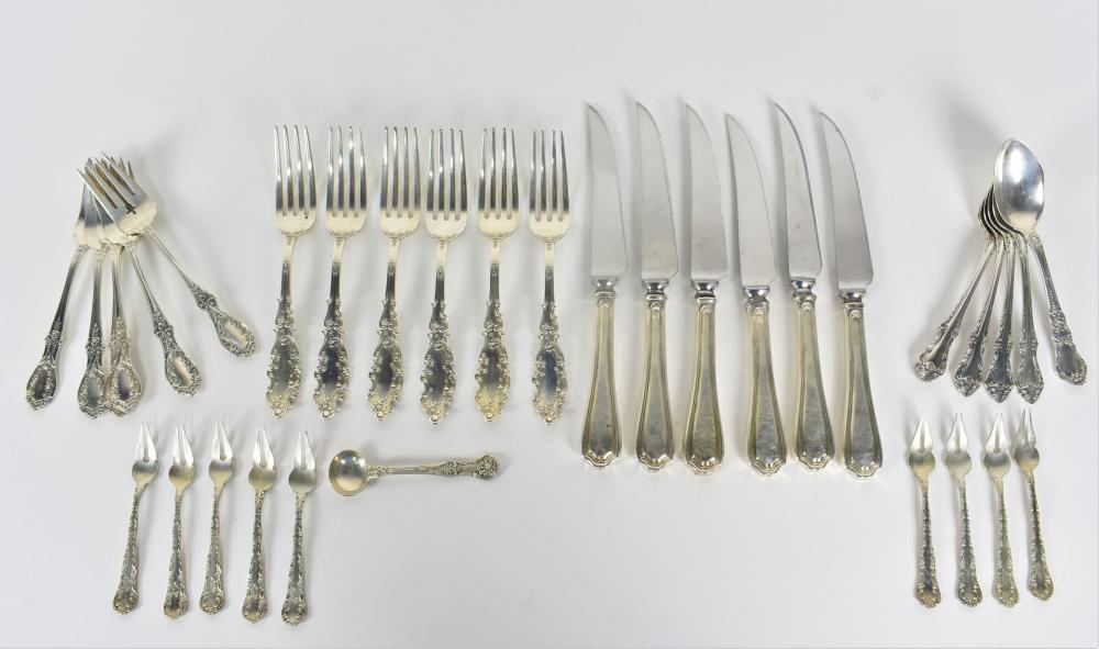 AMERICAN STERLING SILVER PART FLATWARE 353476