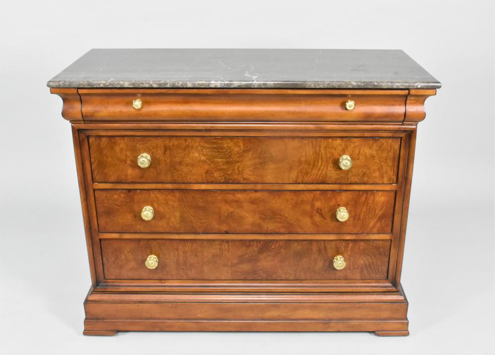 EMPIRE STYLE MARBLE TOP MAHOGANY 3534cd