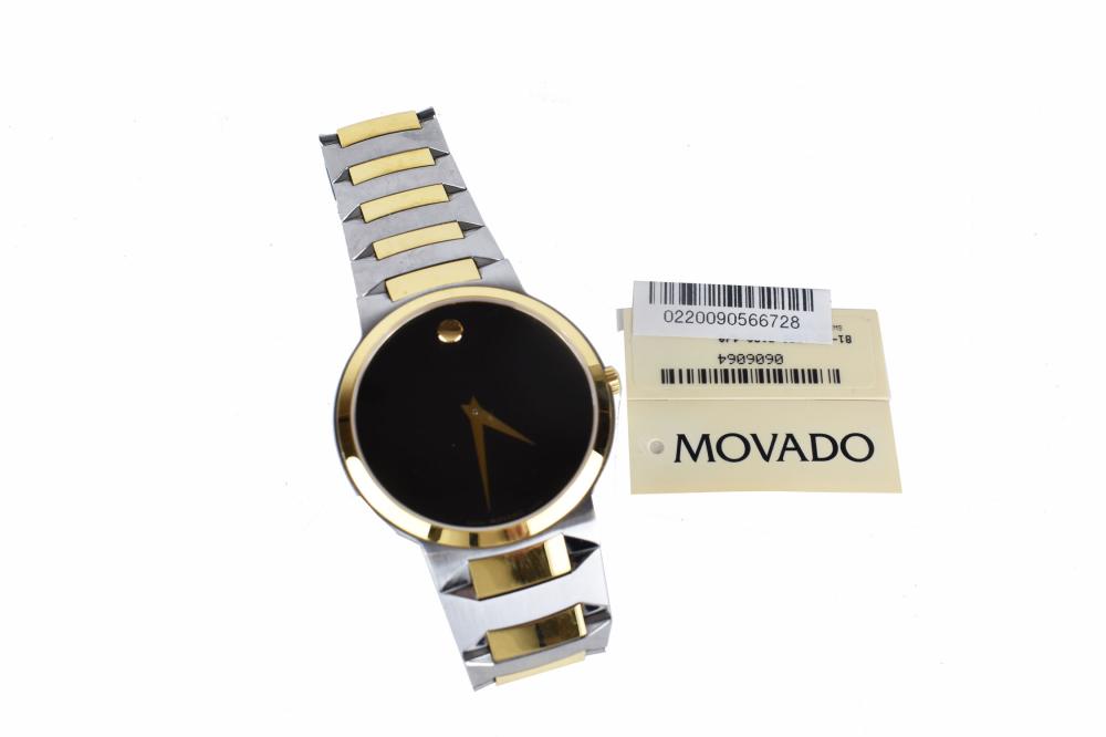 GENTLEMAN S MOVADO STAINLESS WATCHGentleman s 3535c1