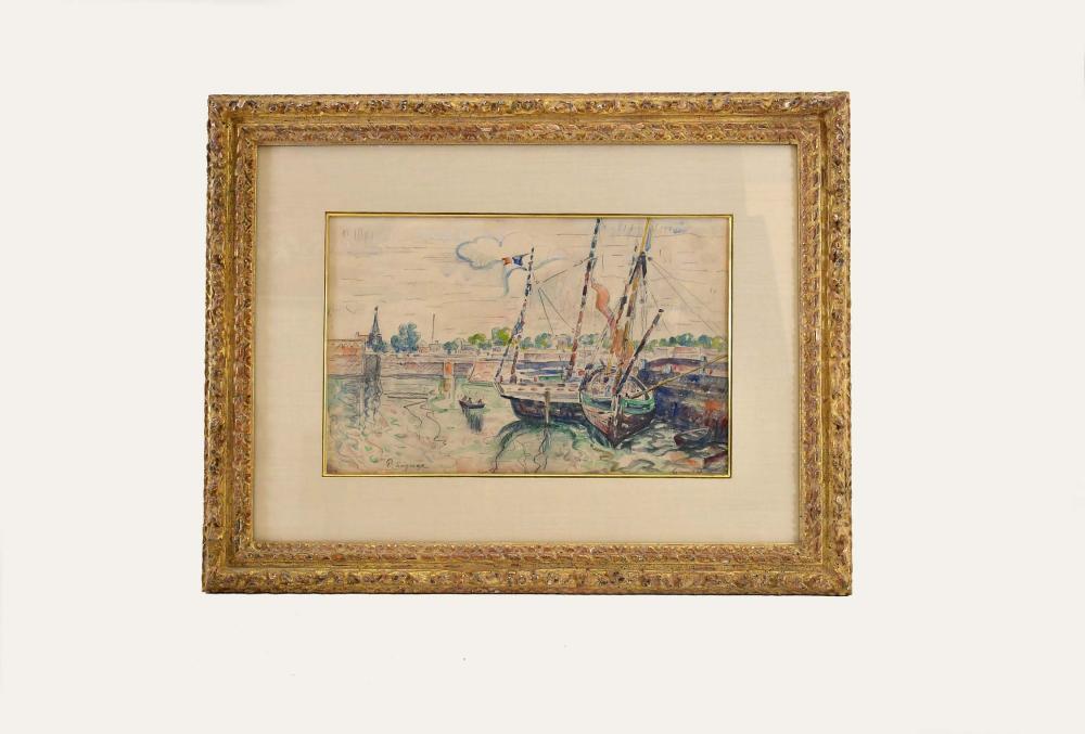 PAUL VICTOR JULES SIGNAC FRENCH  3535d0