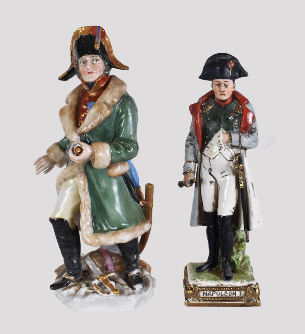 TWO PORCELAIN FIGURES OF NAPOLEANEarly 353649