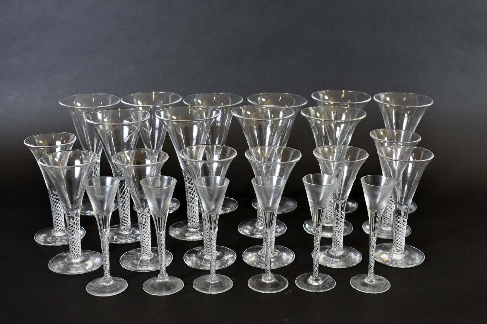 VENETIAN COLORLESS GLASS PART STEMWARE