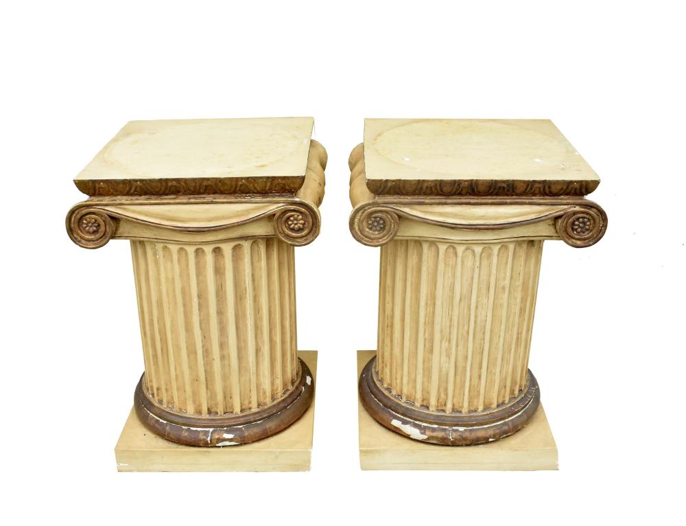 PAIR OF NEOCLASSICAL PAINTED  35379a