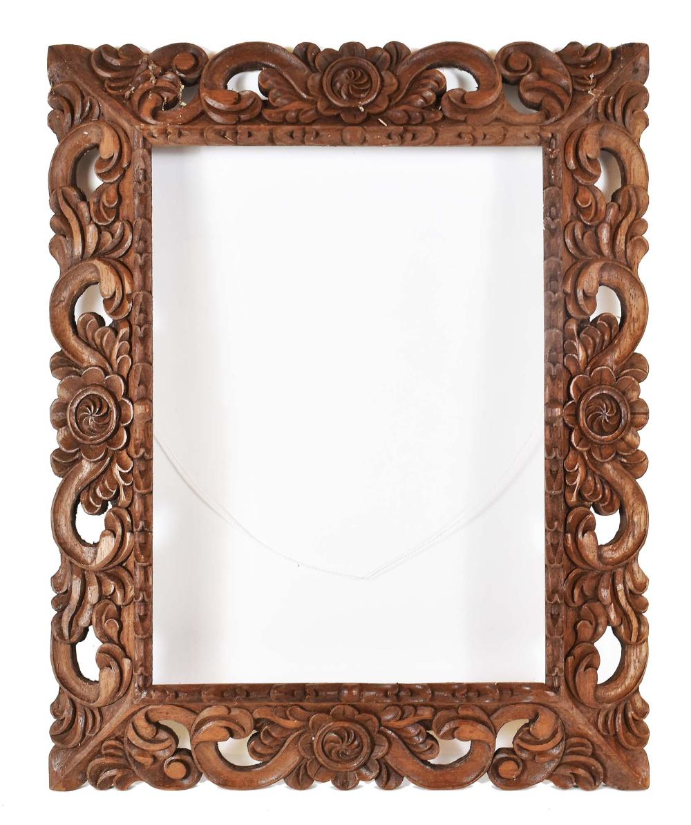 CUSZO SCHOOL CARVED WOOD FRAMEModern  3537a7