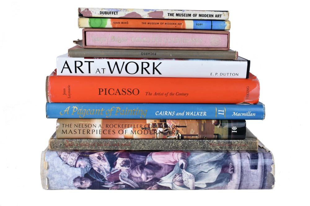 EIGHT BOOKS OF FINE ARTIncluding  353878