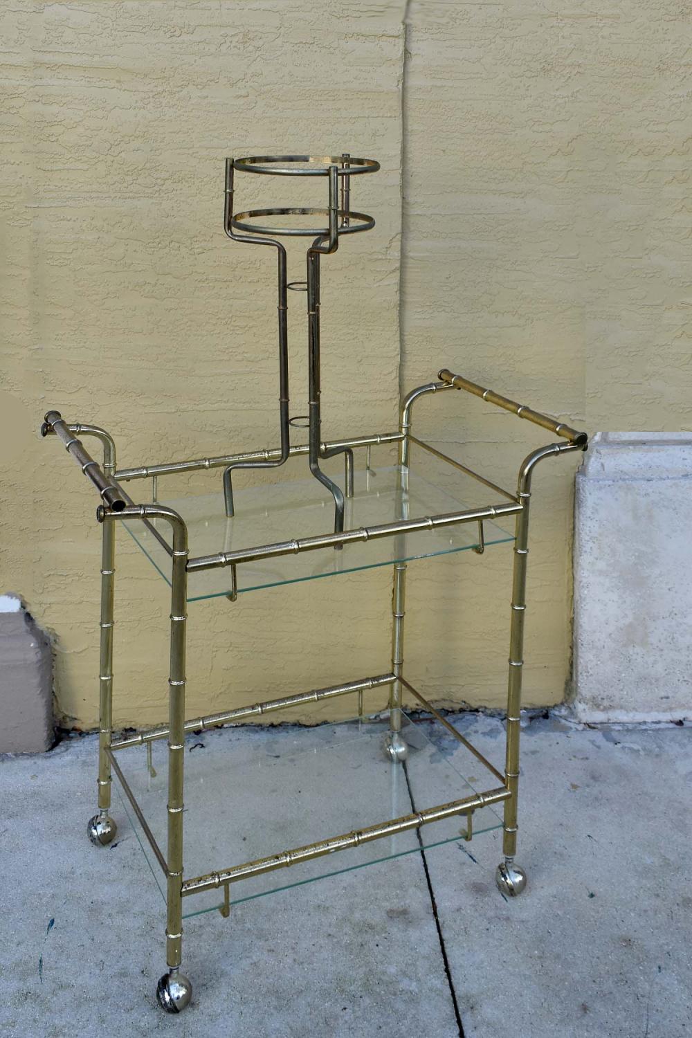 CONTEMPORARY BRASS DRINKS CARTTogether 353874