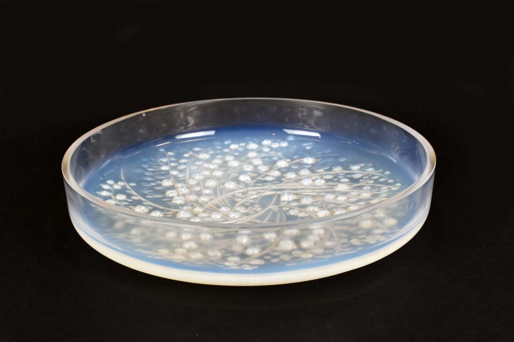 LALIQUE OPALESCENT COLORLESS GLASS 3538a6