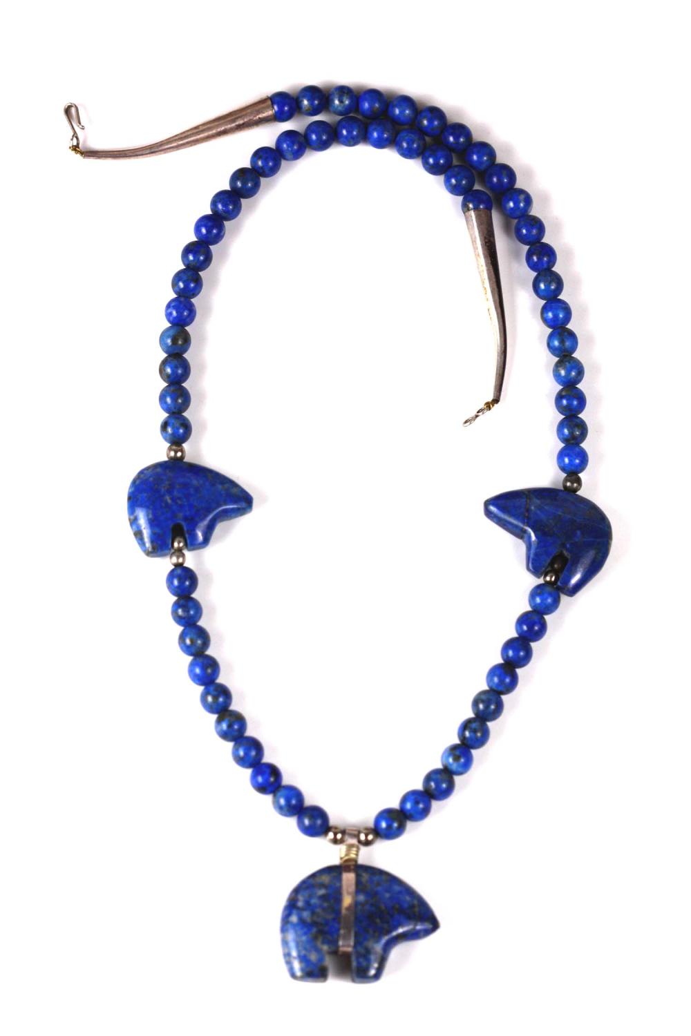 NATIVE AMERICAN LAPIS LAZULI AND