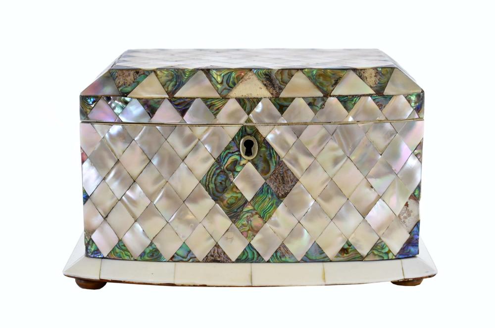 VICTORIAN ABALONE AND MOTHER OF PEARL 353947