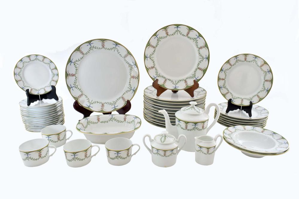 FRENCH LIMOGES PORCELAIN DINNER