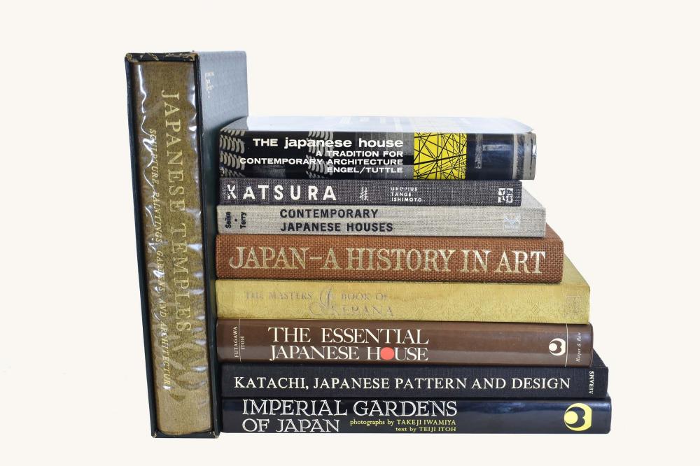 EIGHT BOOKS ON JAPANESE ARCHITECTURE