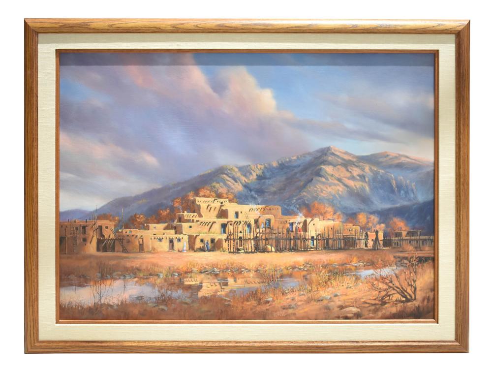 PETER VAN DUSEN (AMERICAN, B. 1929)Taos