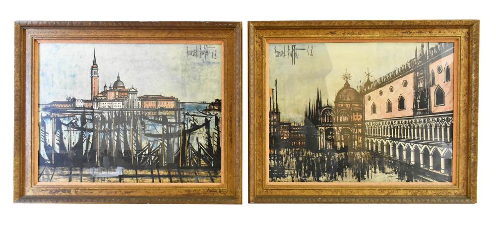 BERNARD BUFFET FRENCH 1928 1999 Pair 353bf8