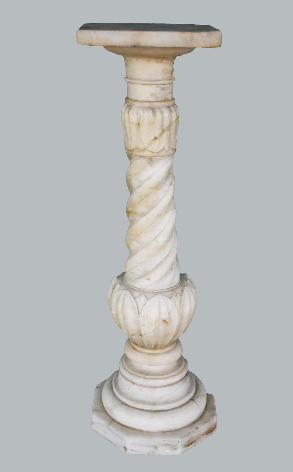 CONTINENTAL WHITE MARBLE COLUMNAR 353c02