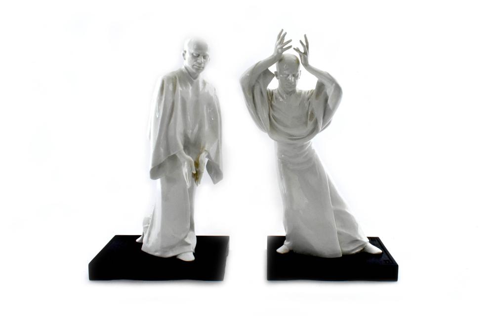 PAIR OF ROSENTHAL PORCELAIN FIGURES 353c2f