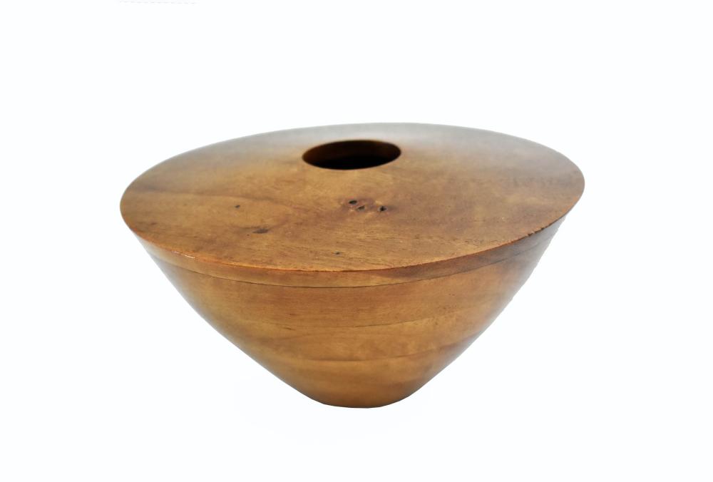 CONTEMPORARY BLACK WALNUT BOWLSigned